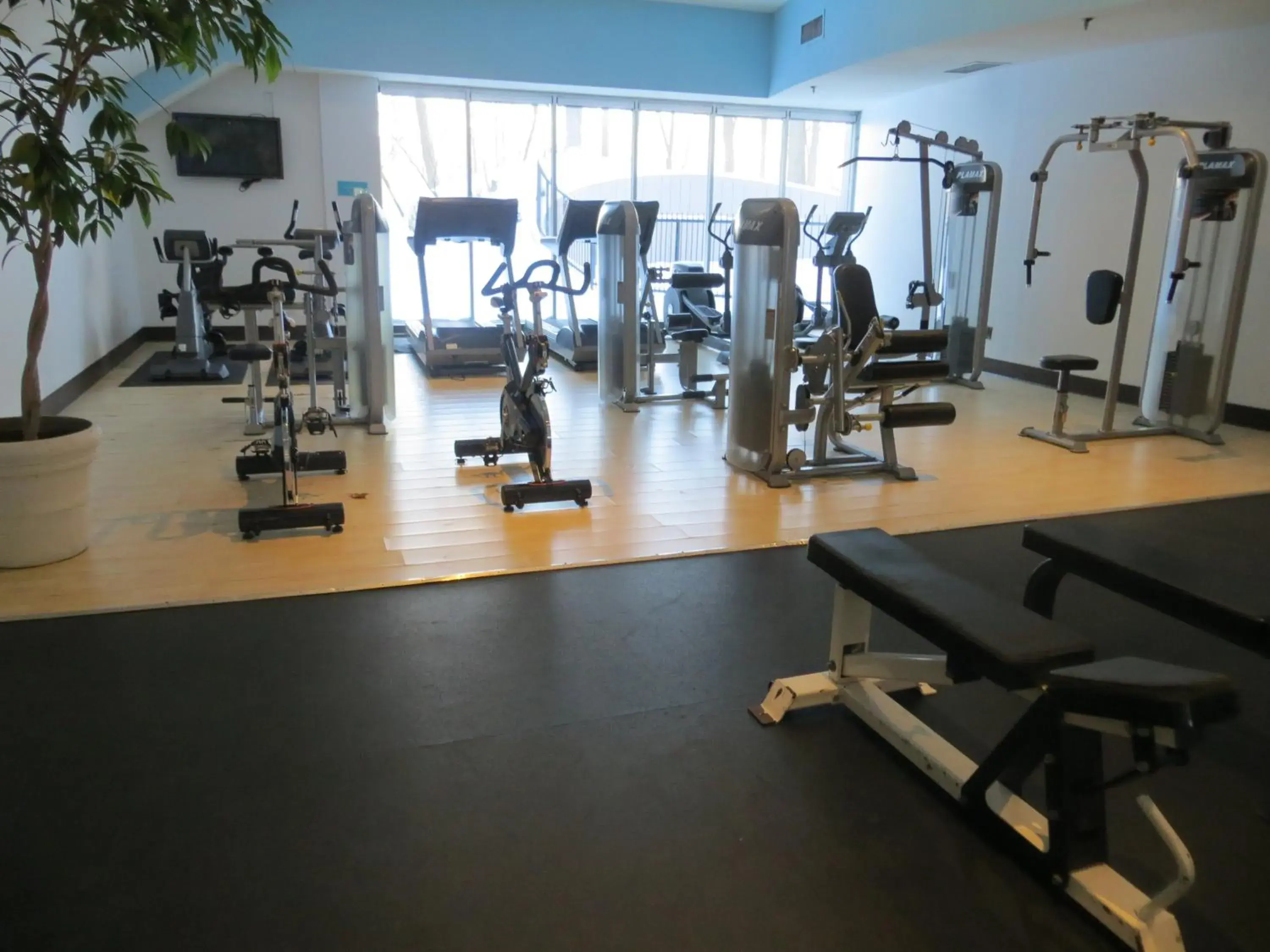 Fitness centre/facilities in Toronto Don Valley Hotel and Suites Fitness centre/facilities in Toronto Don Valley Hotel and Suites