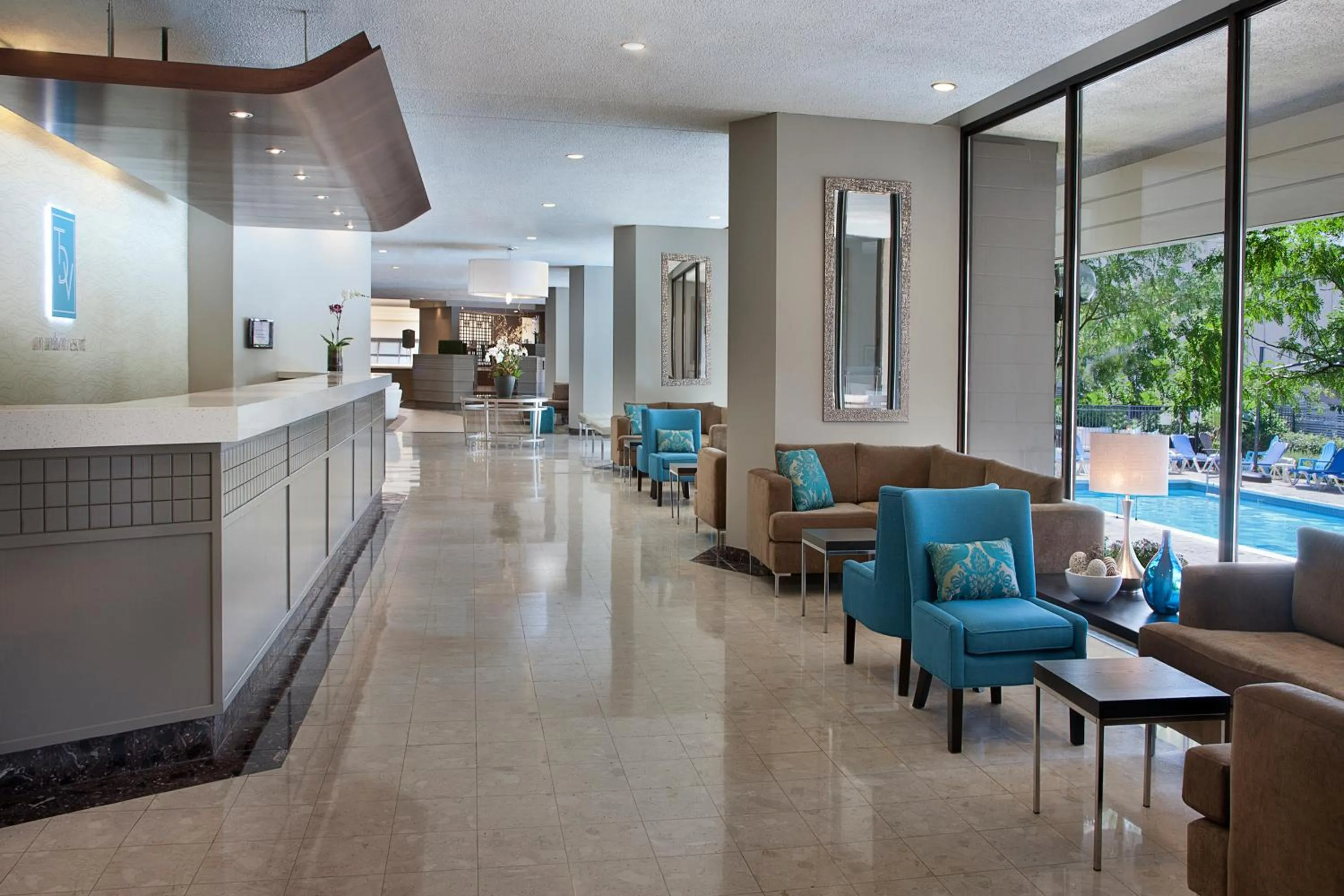 Lobby or reception in Toronto Don Valley Hotel and Suites