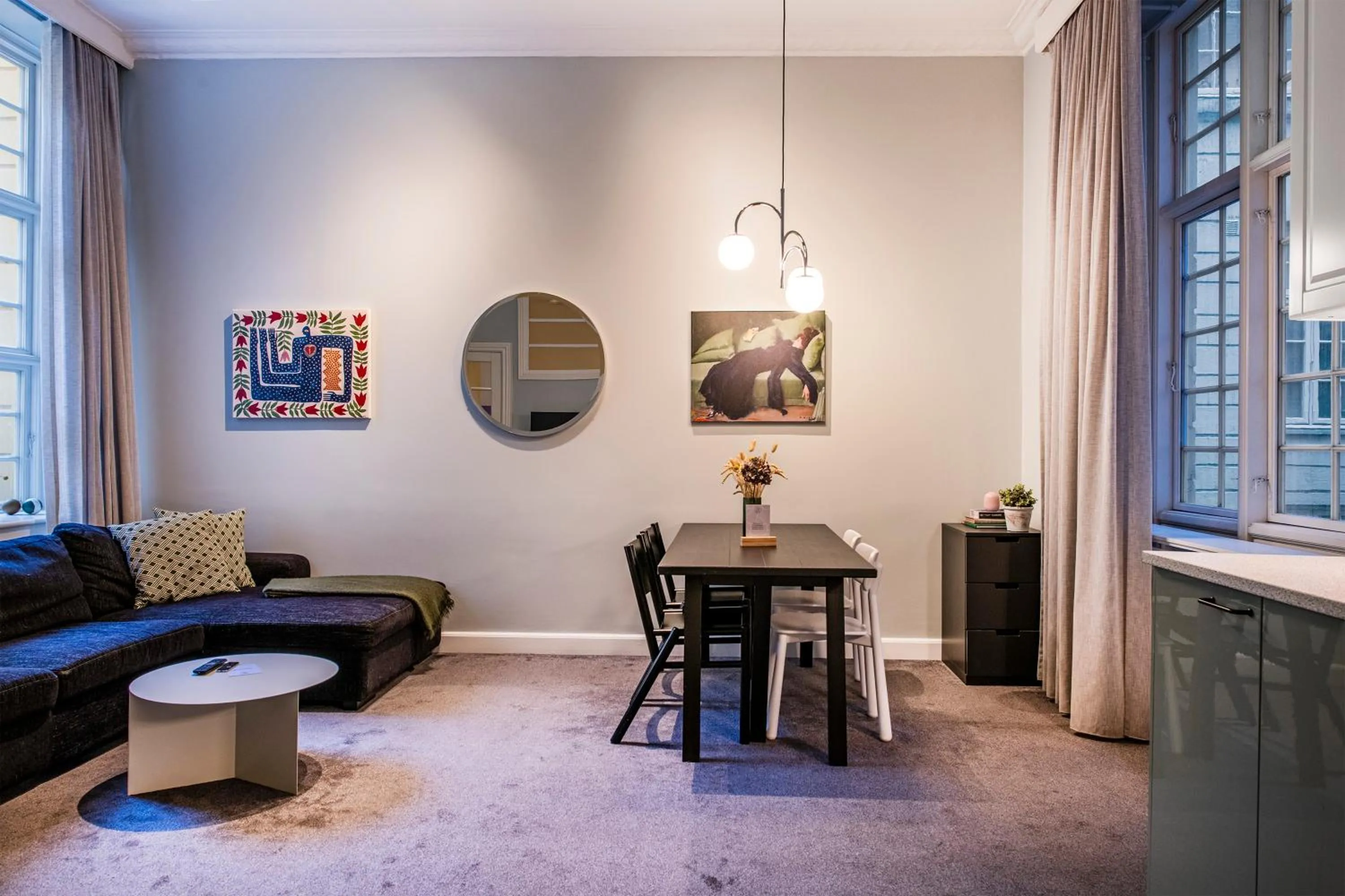 Living room in The Citadel Apartments by Daniel&Jacob's