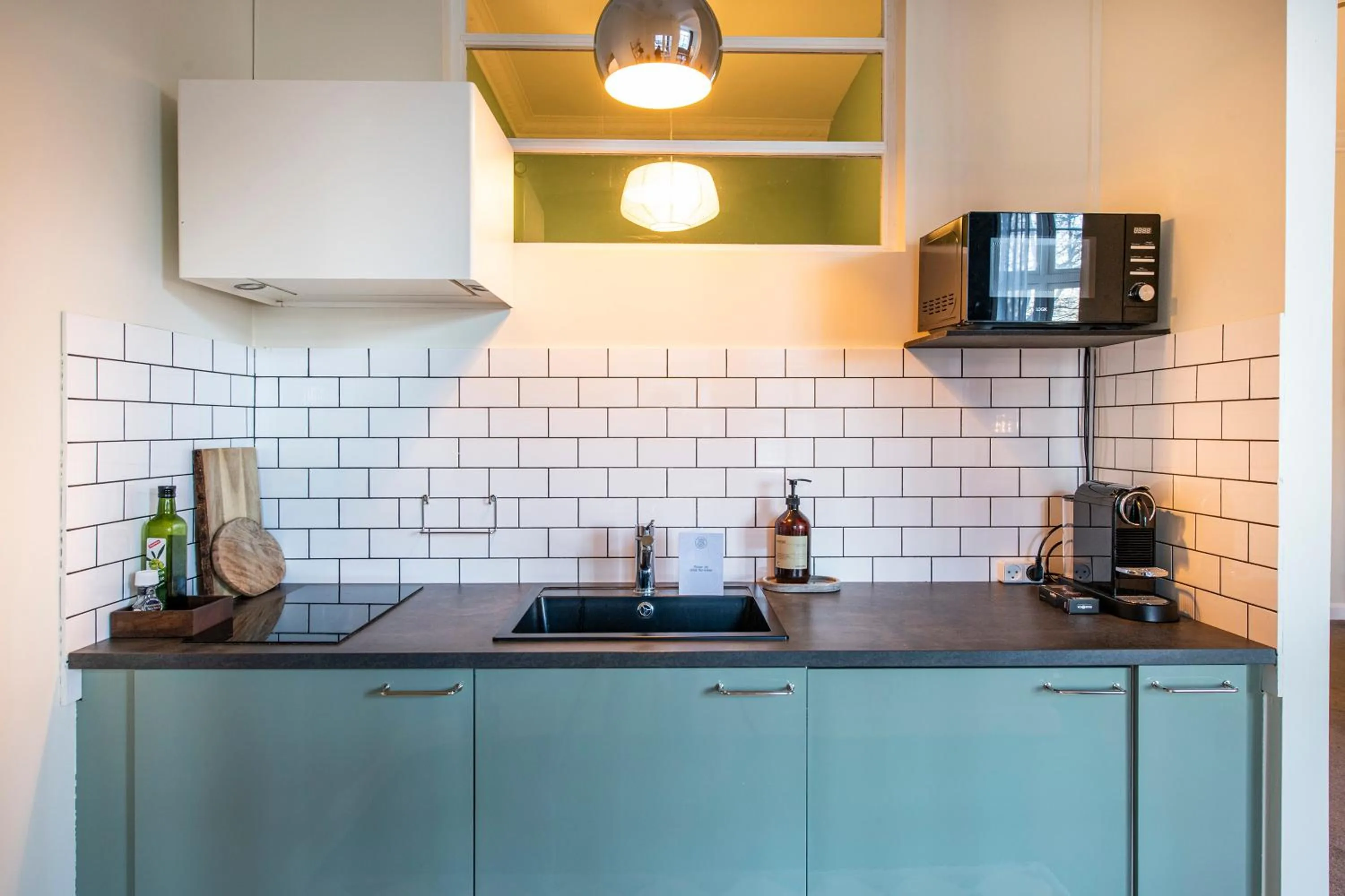 kitchen in The Citadel Apartments by Daniel&Jacob's