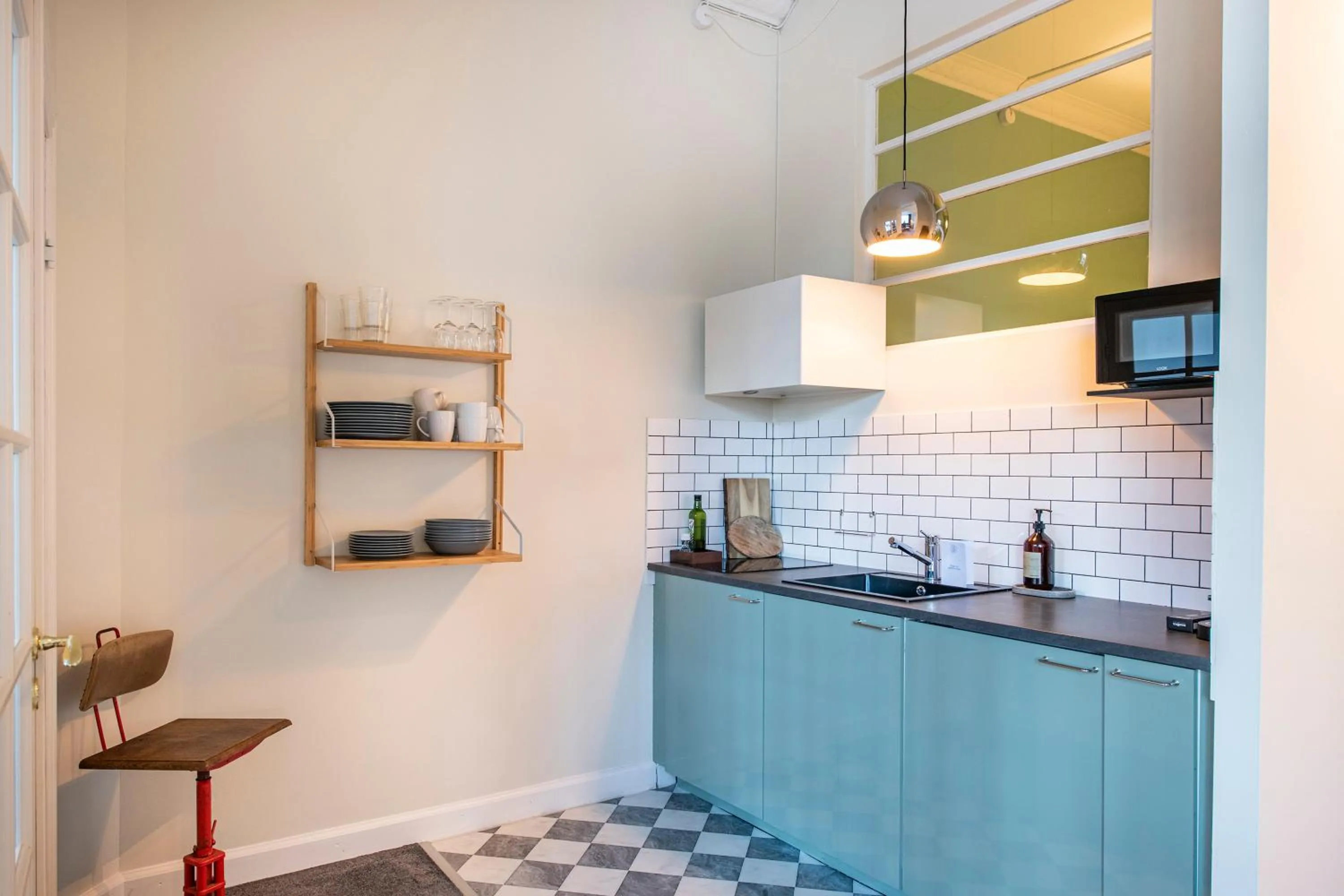 kitchen in The Citadel Apartments by Daniel&Jacob's