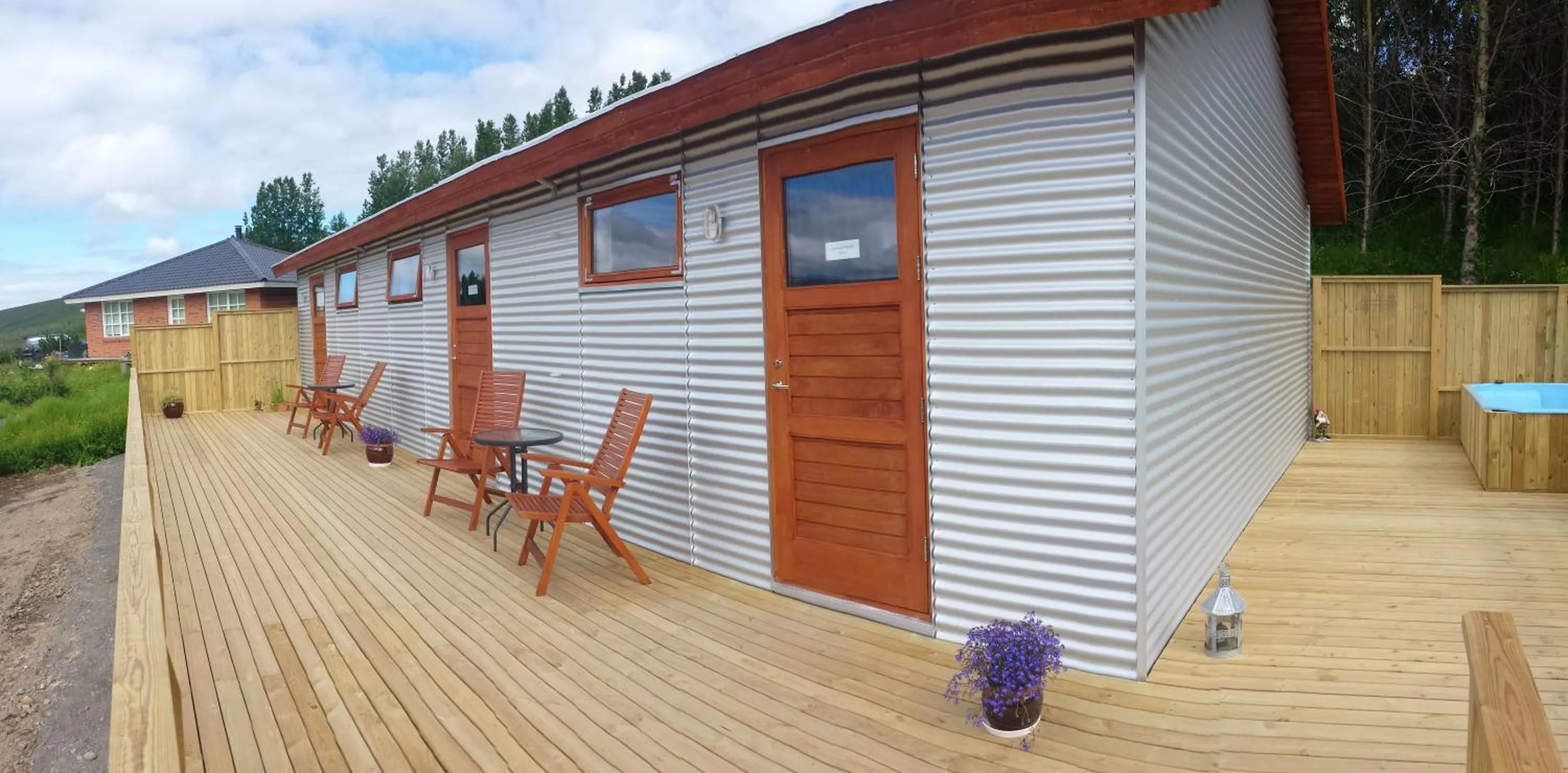 Facade/entrance in Guesthouse Hvítafell