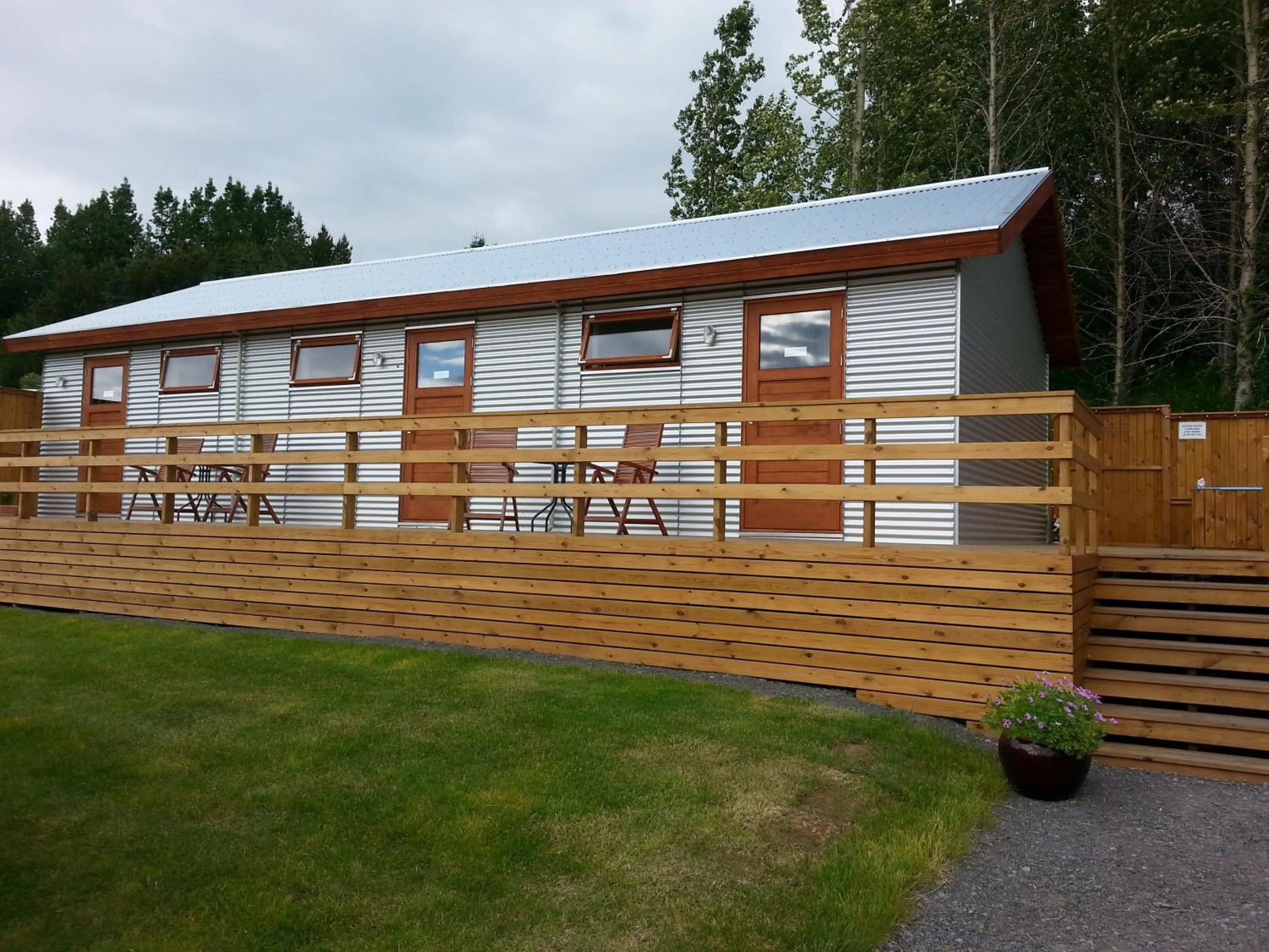 Facade/entrance in Guesthouse Hvítafell