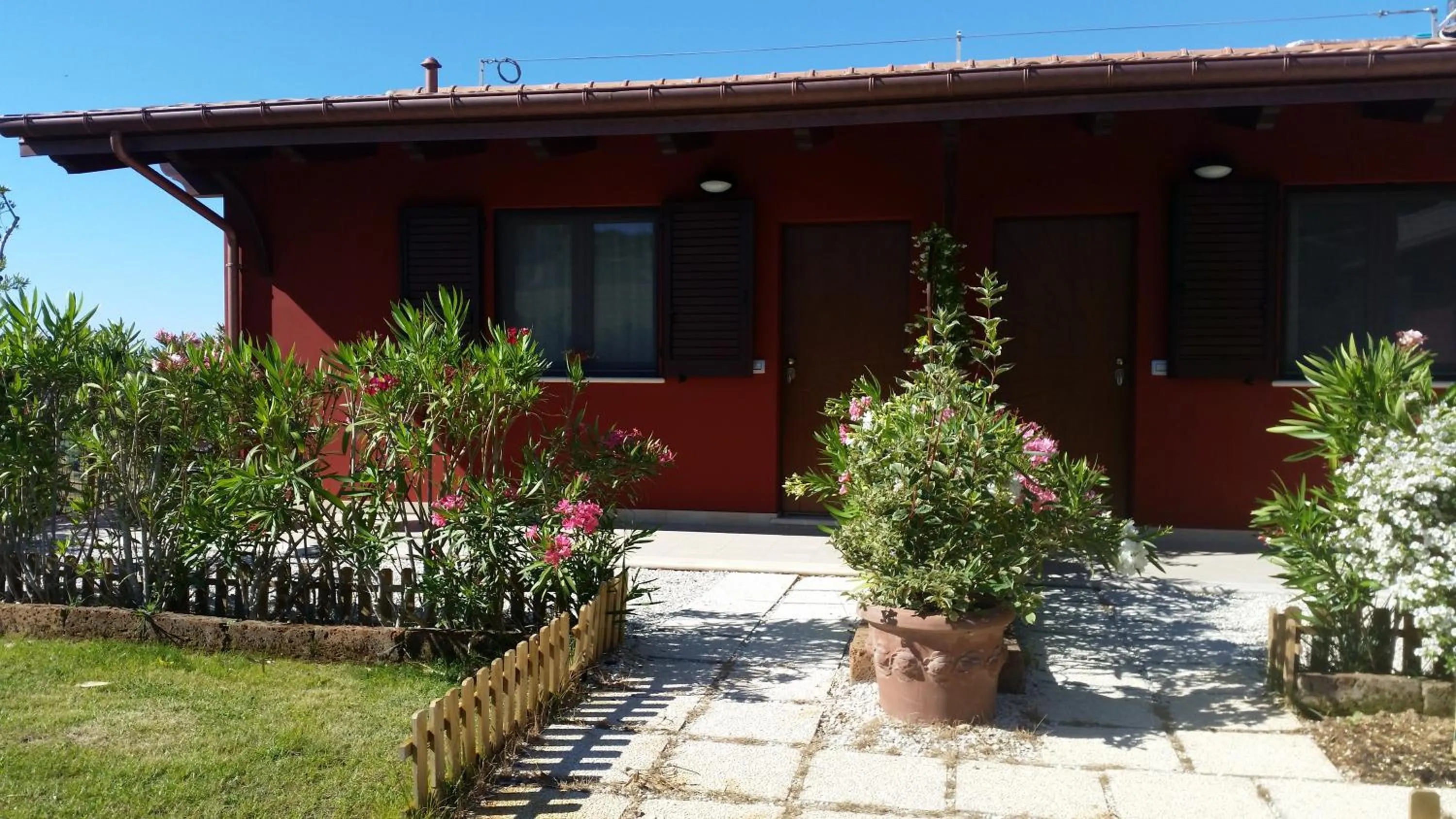 Garden view in Country House Ciliegia Rossa