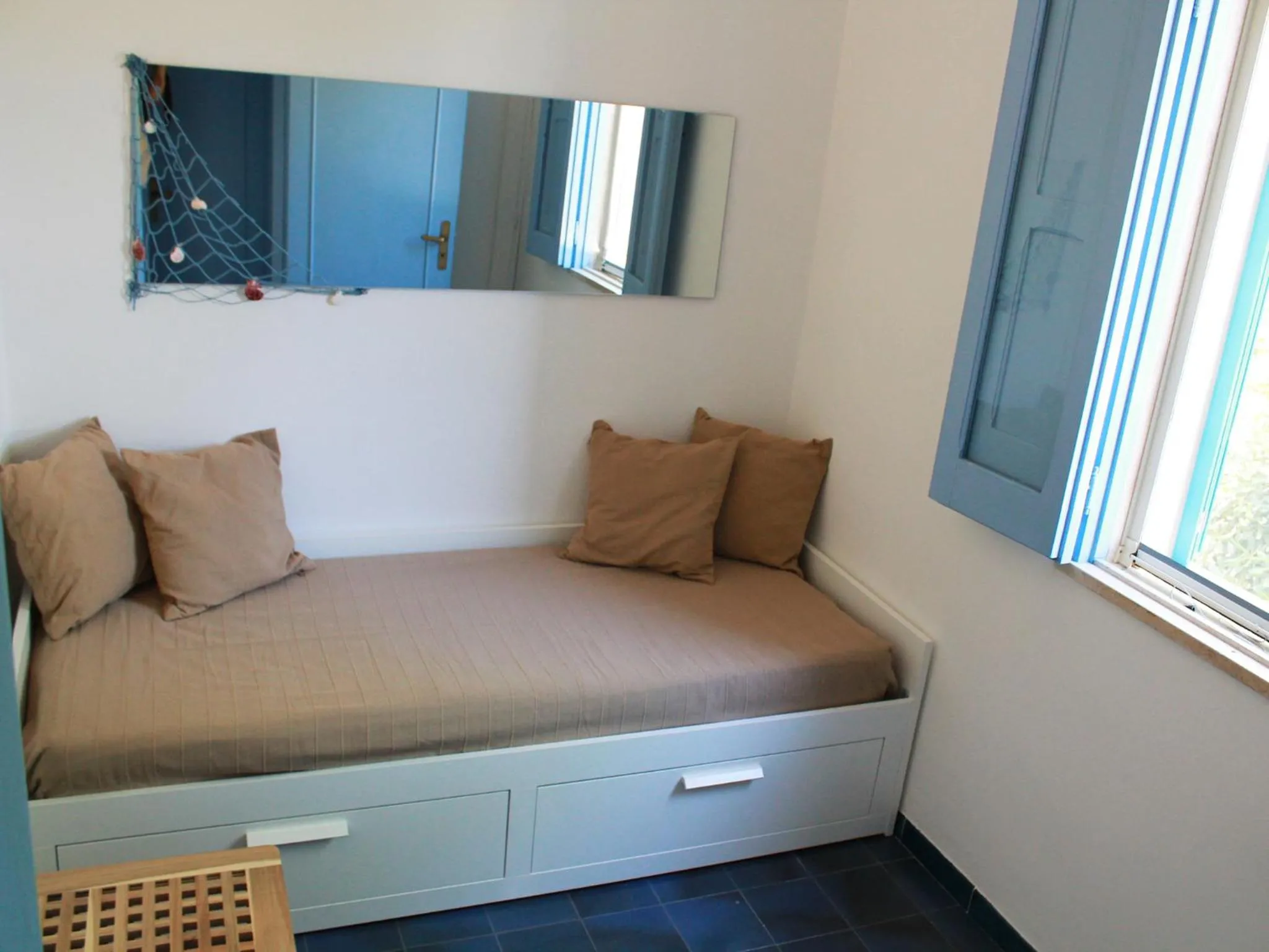 Bed in Villa Perla di Mare