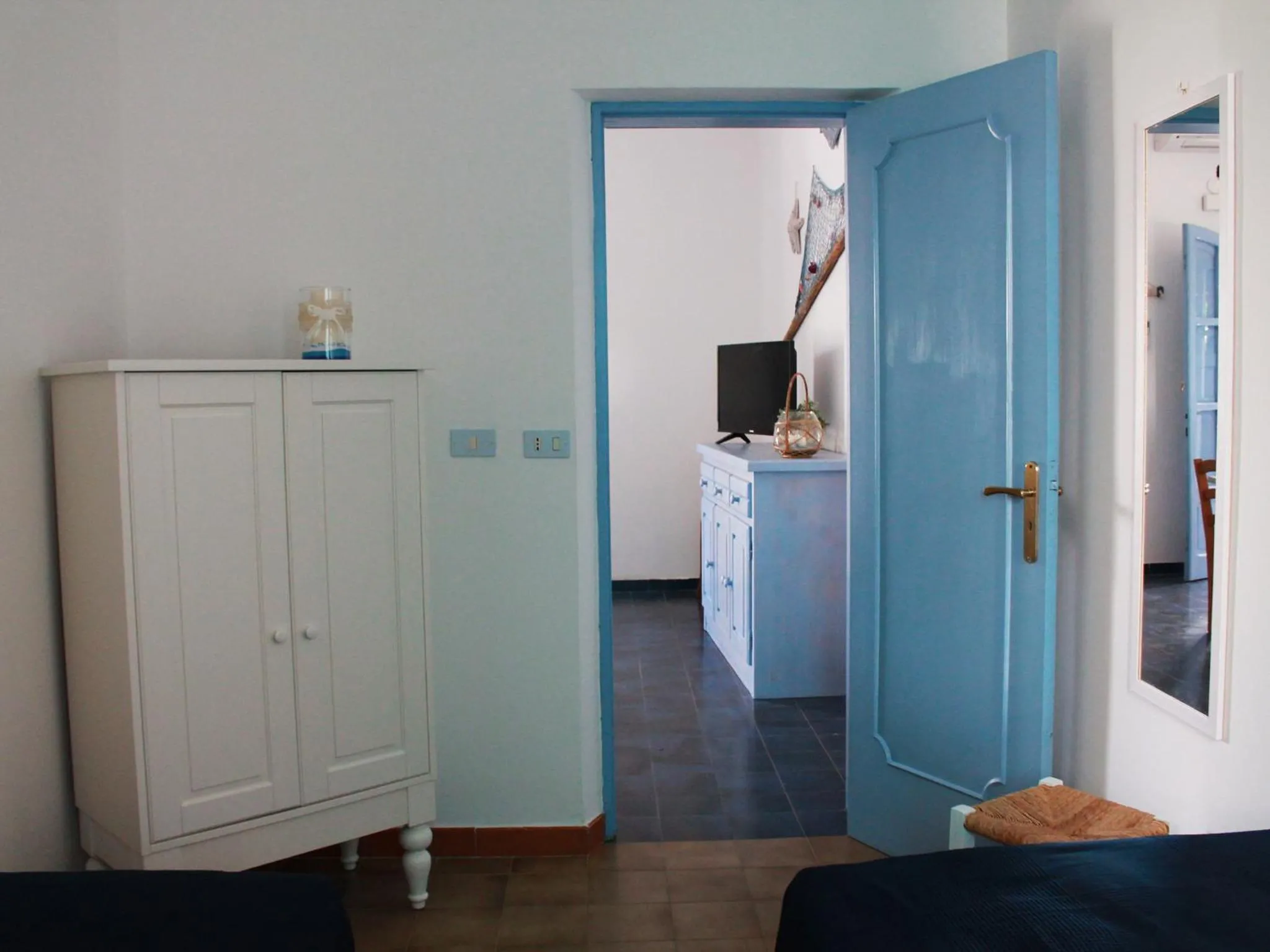 Bed in Villa Perla di Mare