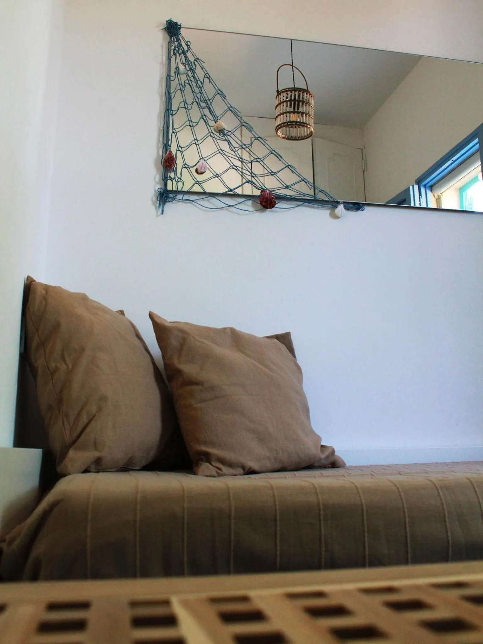 Bed in Villa Perla di Mare
