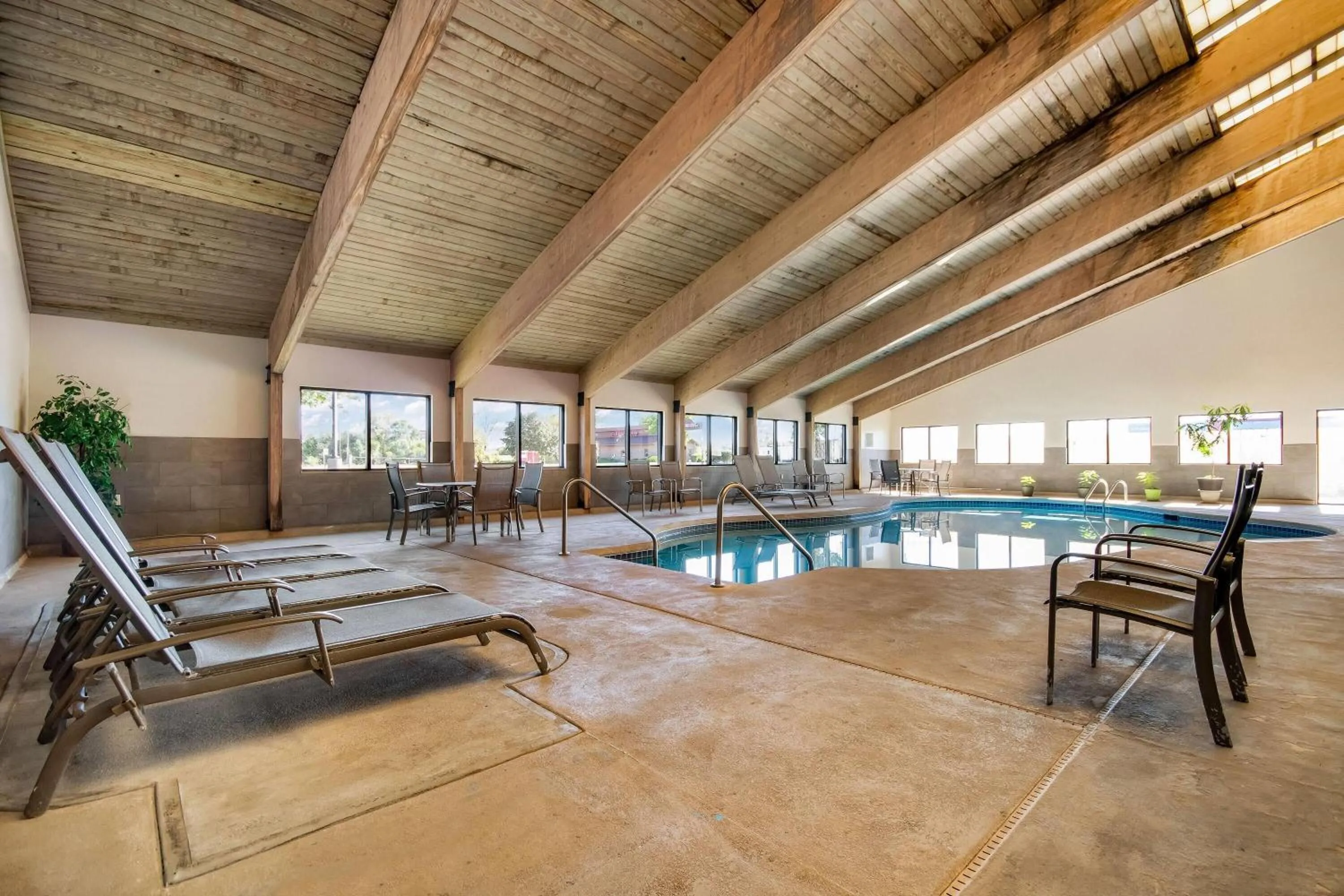 Swimming pool in AmericInn by Wyndham Beloit