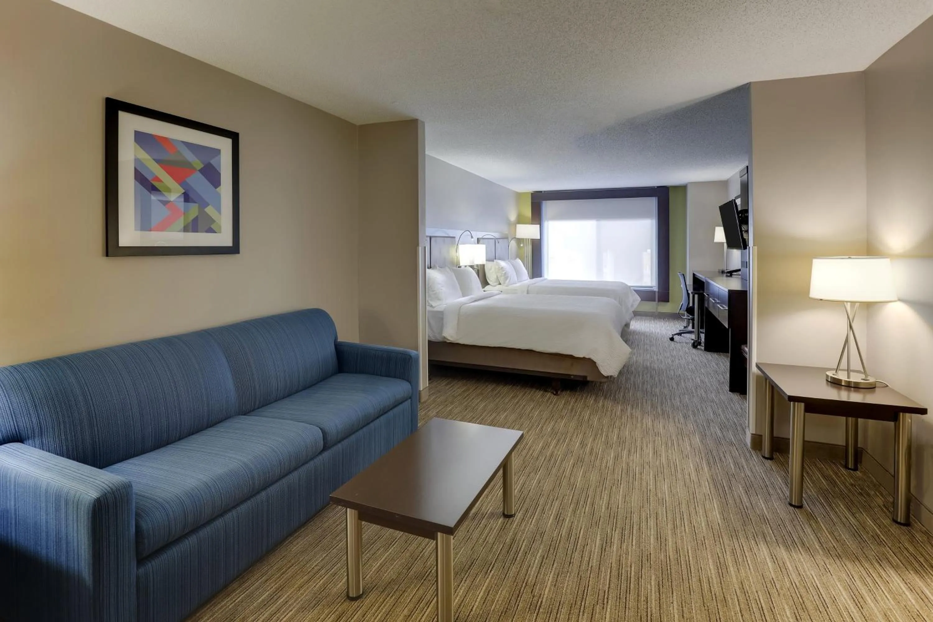 Photo of the whole room, Bed in Holiday Inn Express Hotel & Suites Bryan-Montpelier by IHG