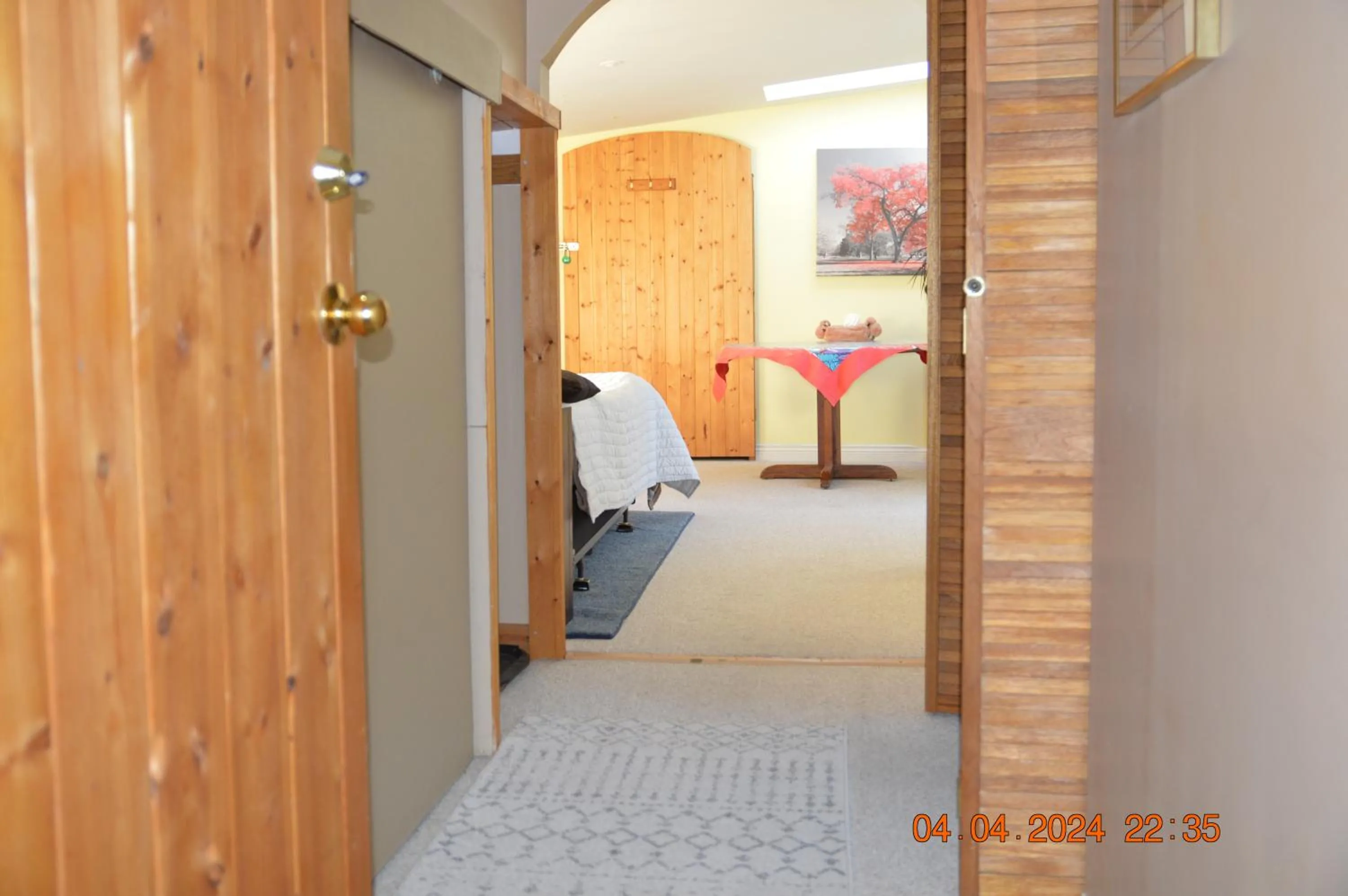 Bedroom, Bed in Estuary House Reflexology B&B