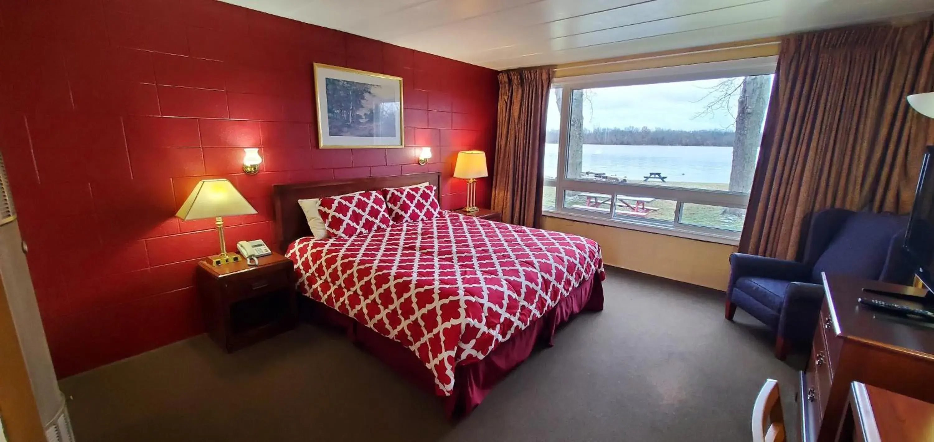 King Room in Riverview Motel King Room in Riverview Motel