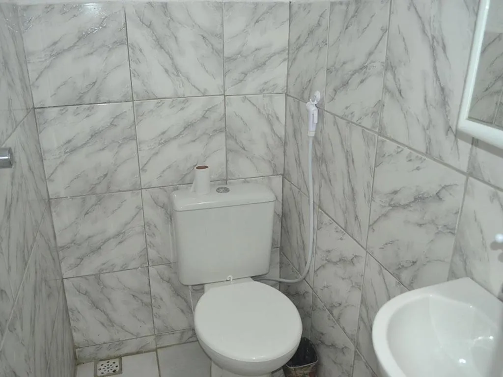 Toilet in Pousada do Castelo