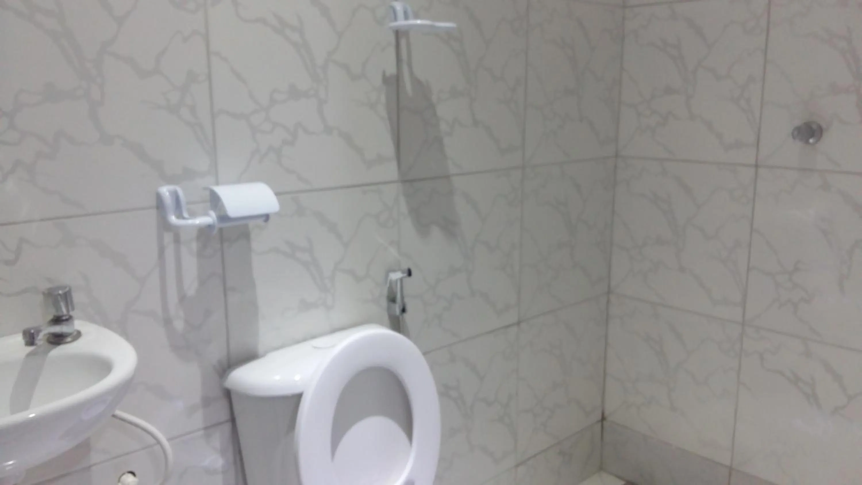Toilet in Pousada do Castelo