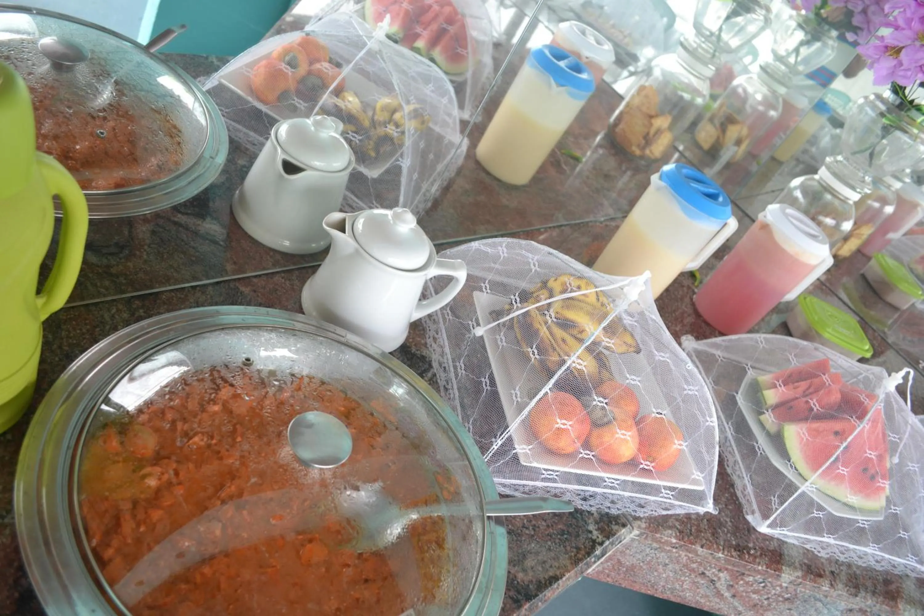 Food and drinks in Pousada do Castelo