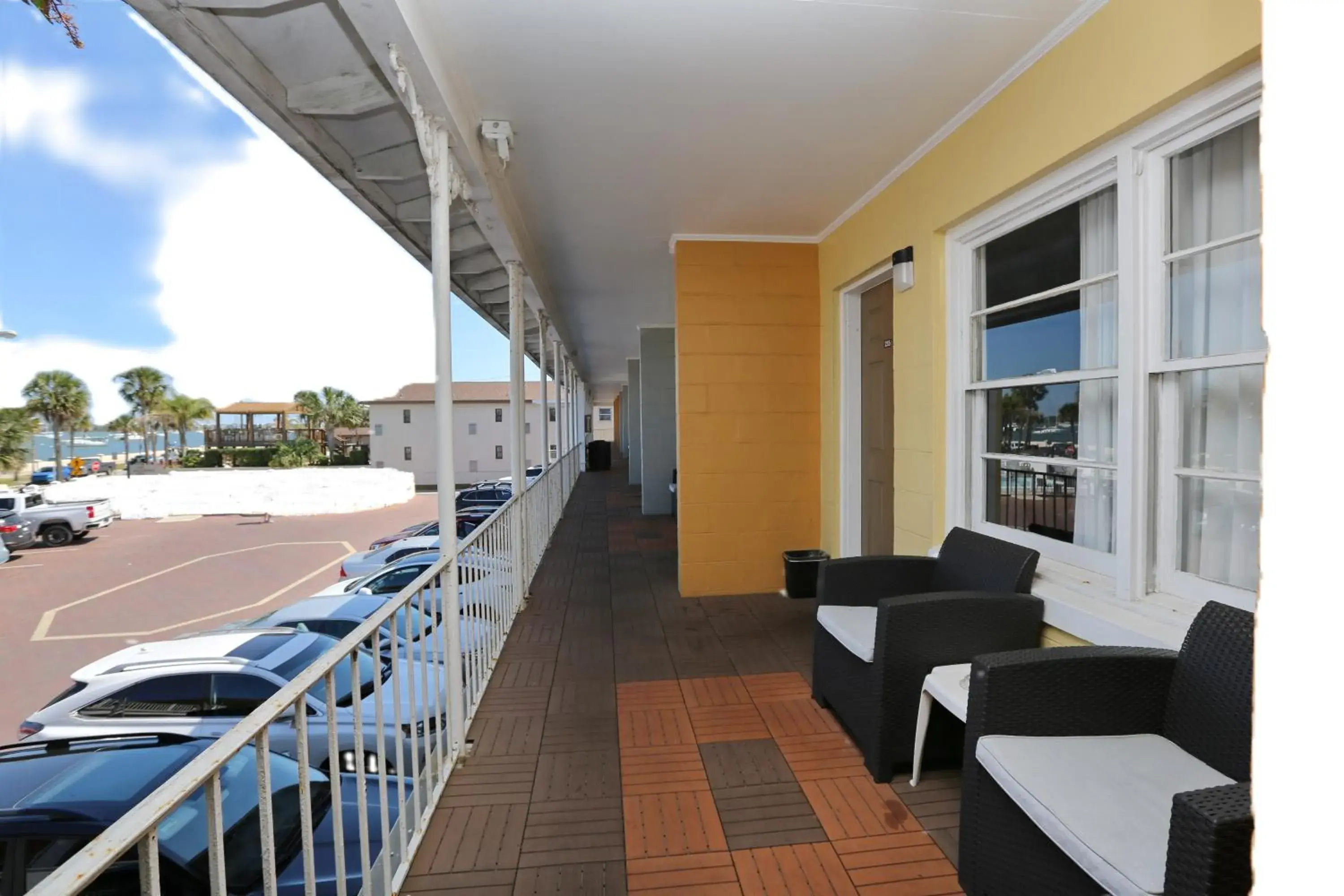 Property building in Historic Waterfront Marion Motor Lodge in downtown St Augustine Property building in Historic Waterfront Marion Motor Lodge in downtown St Augustine