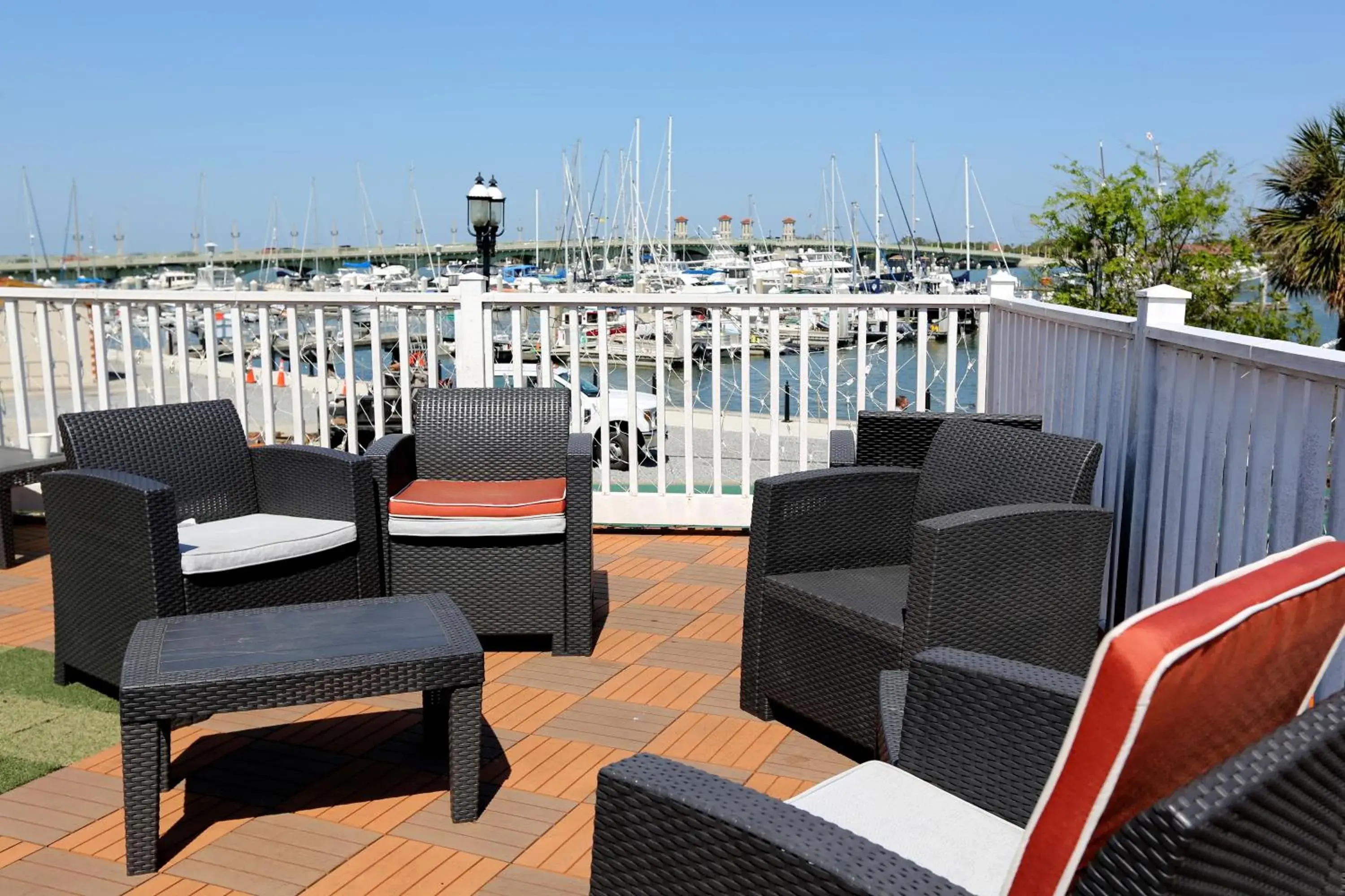 View (from property/room) in Historic Waterfront Marion Motor Lodge in downtown St Augustine View (from property/room) in Historic Waterfront Marion Motor Lodge in downtown St Augustine