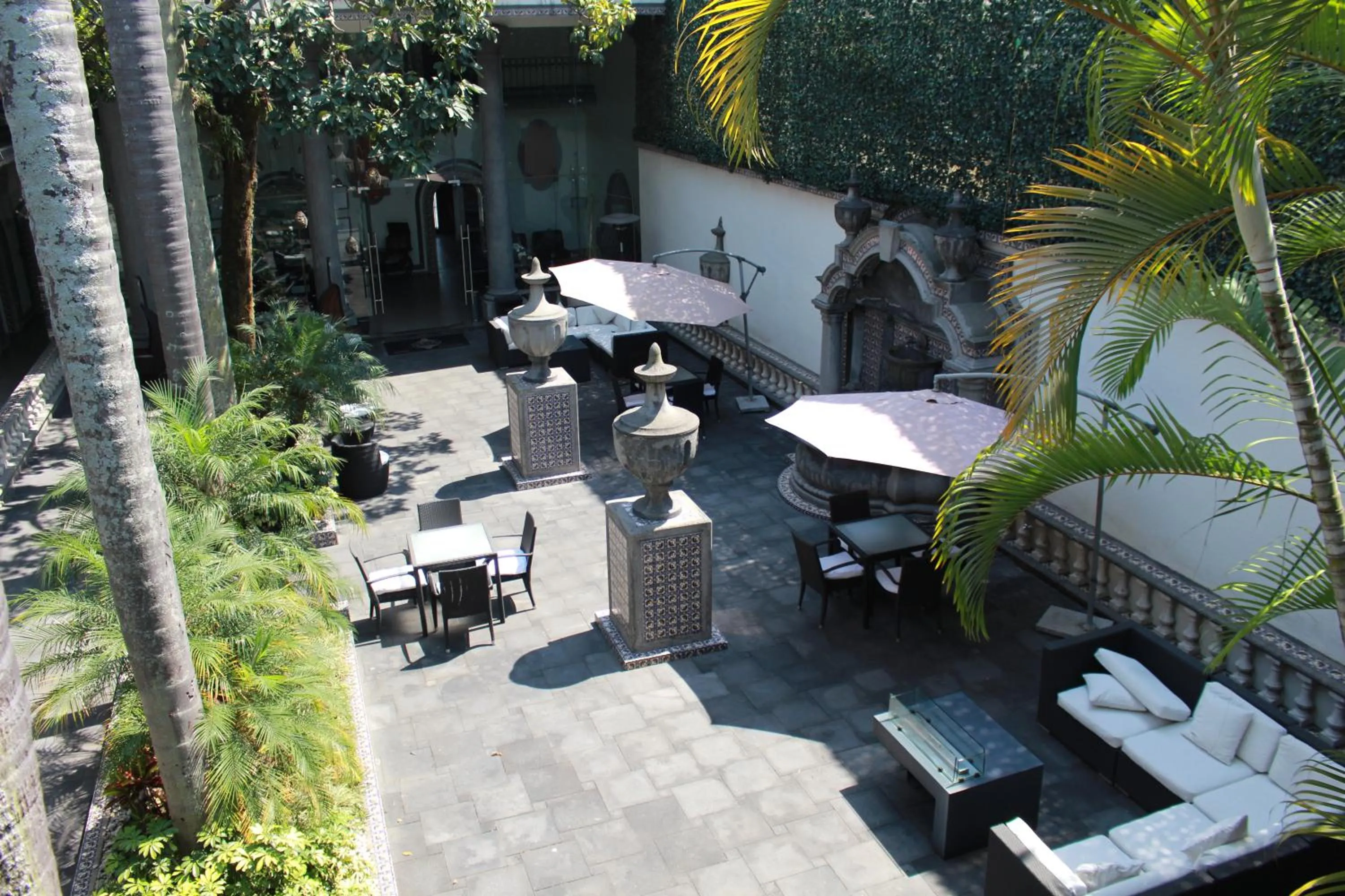 Patio in TRES79 Hotel Boutique Orizaba