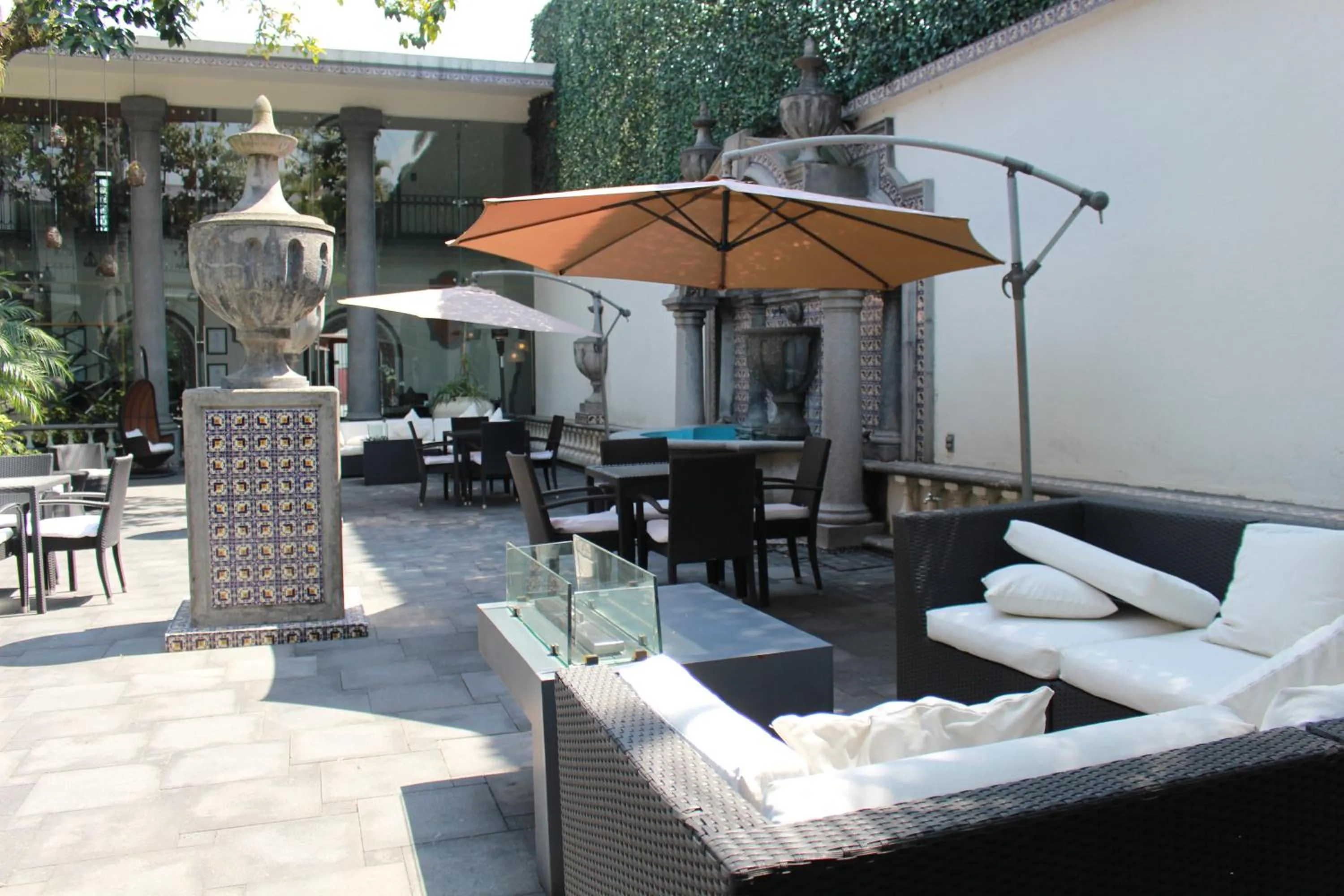Patio in TRES79 Hotel Boutique Orizaba