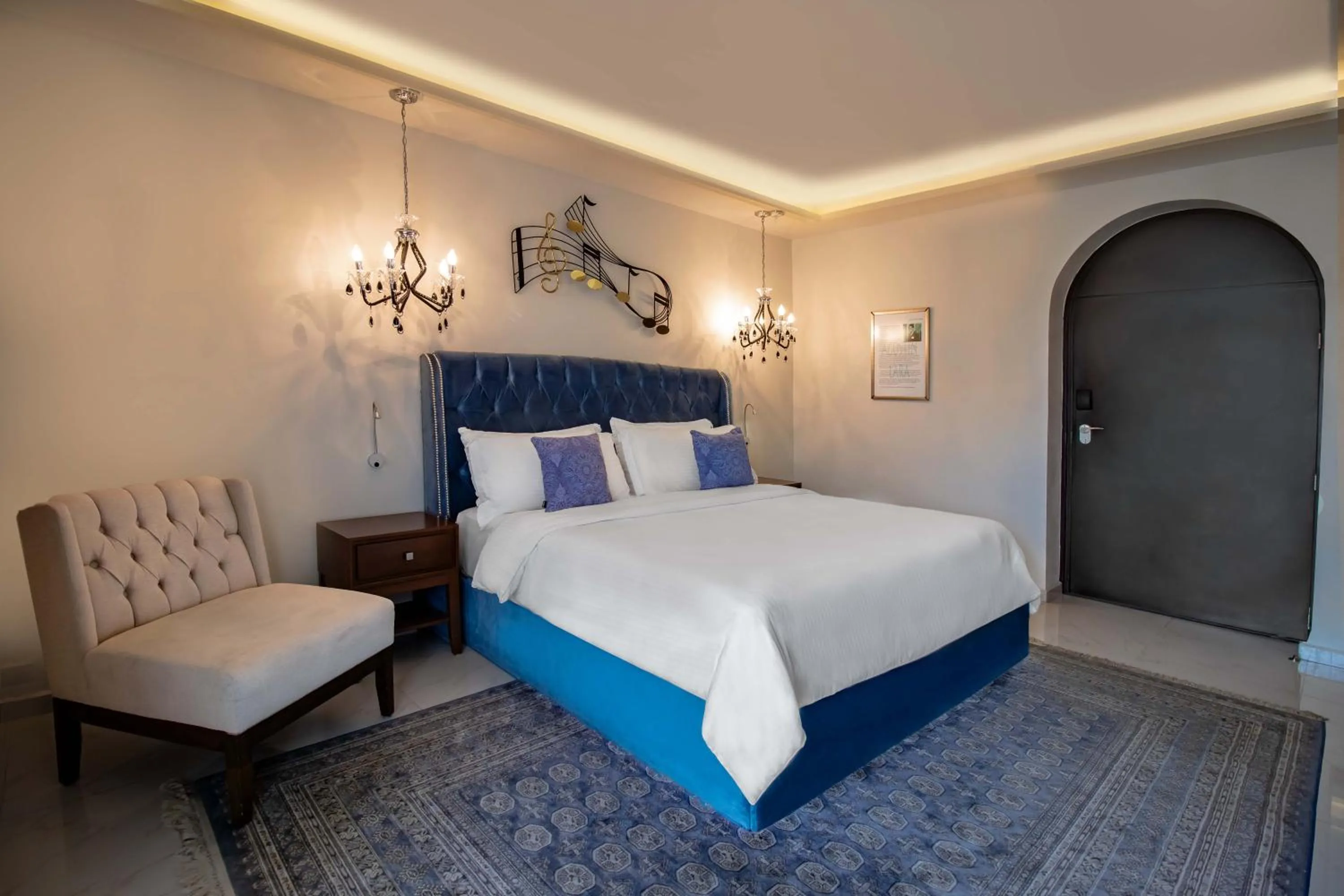 Bed in TRES79 Hotel Boutique Orizaba