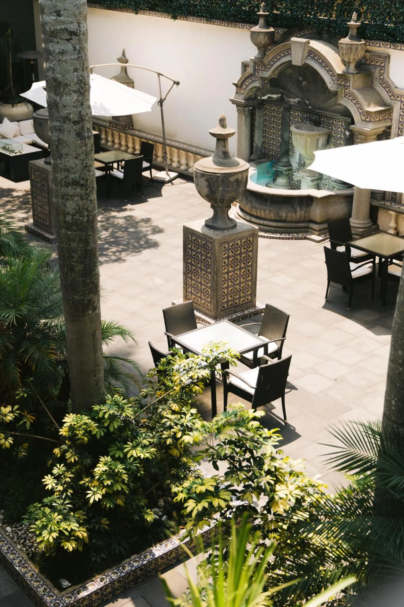 Patio in TRES79 Hotel Boutique Orizaba