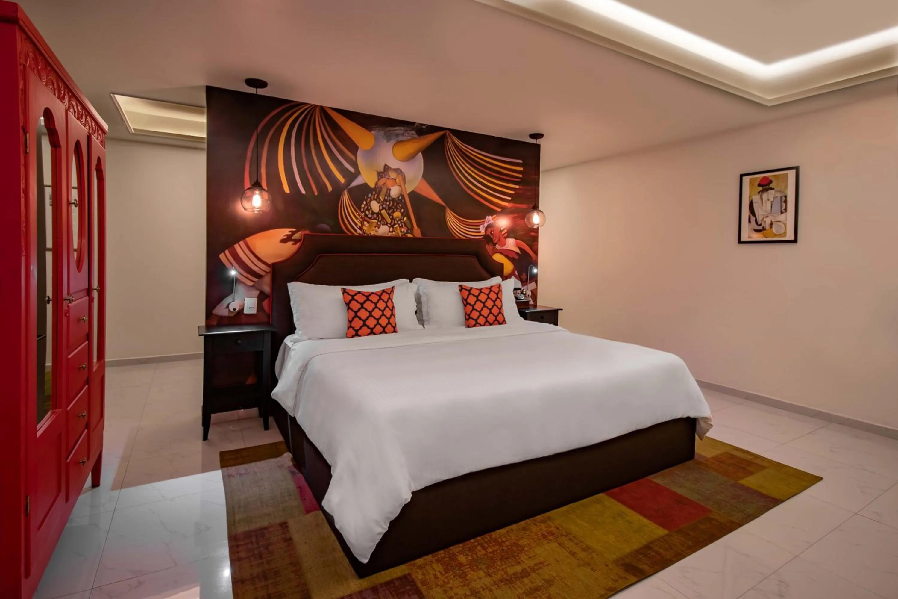 Bed in TRES79 Hotel Boutique Orizaba