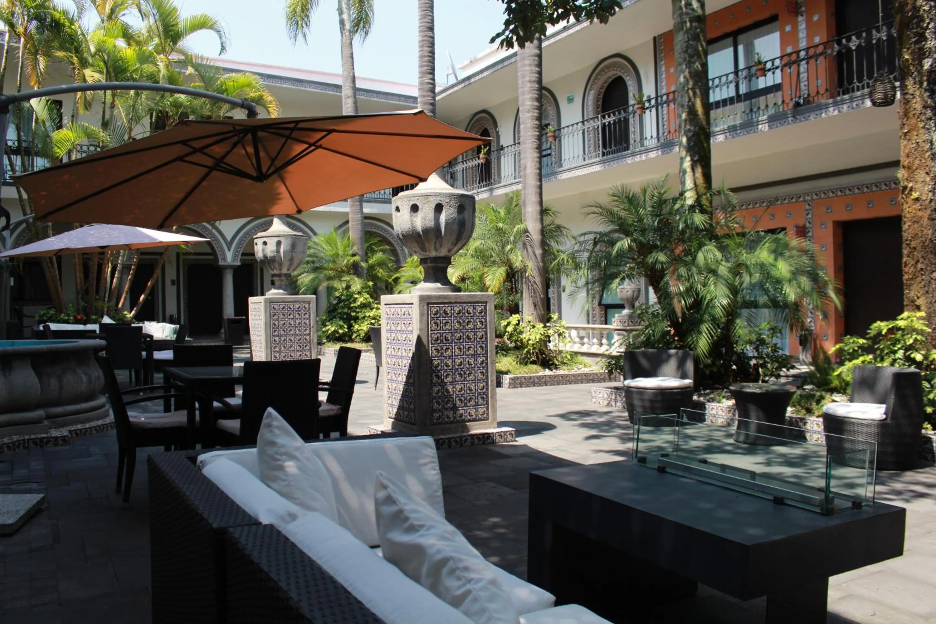 Patio in TRES79 Hotel Boutique Orizaba