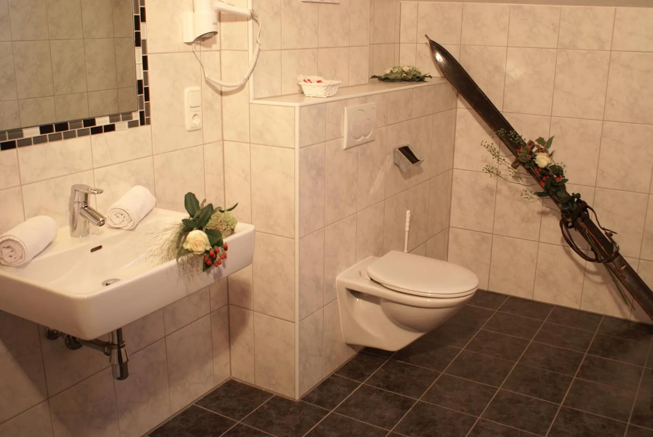 Decorative detail in Hotel Garni Rauch