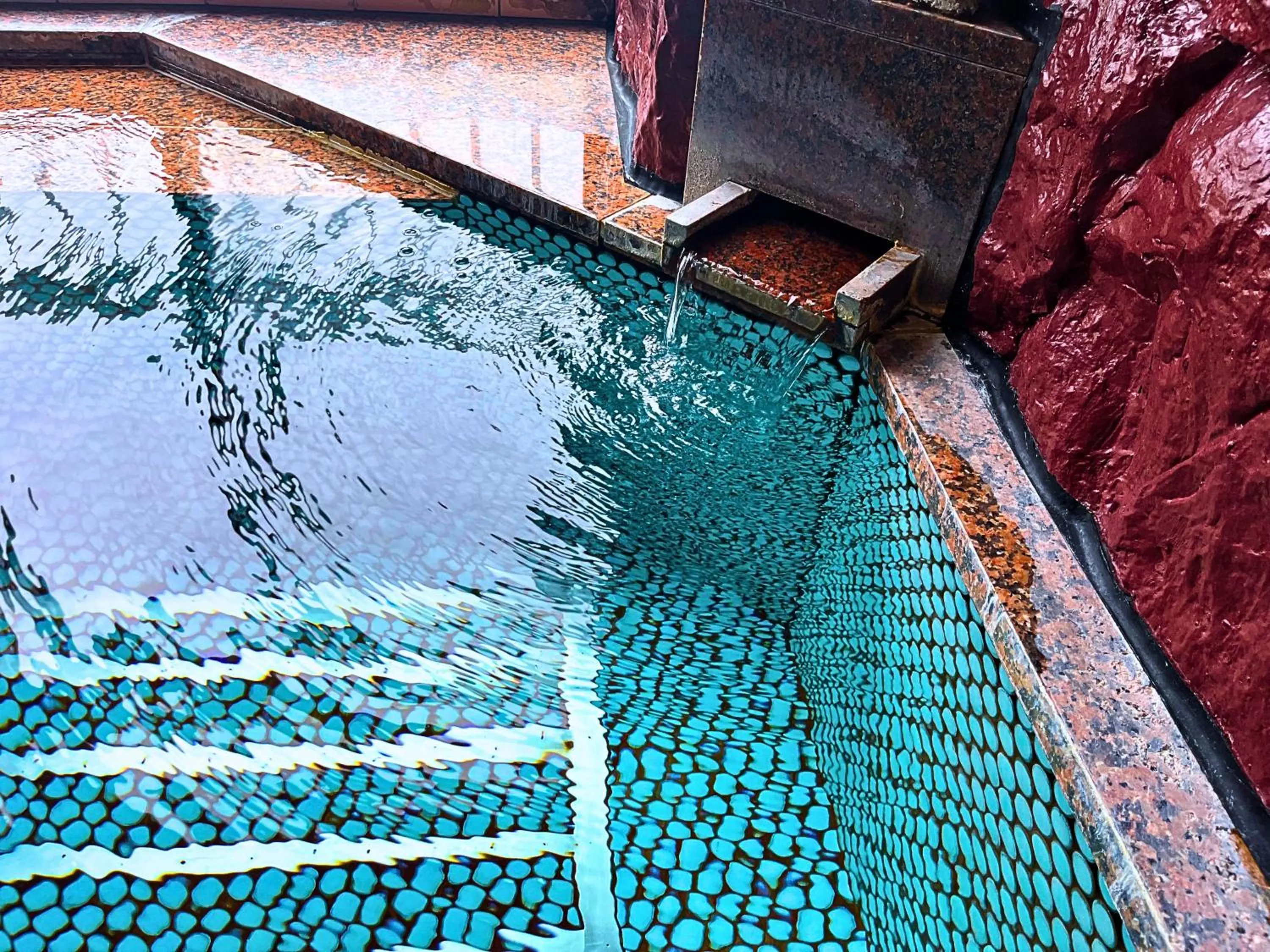 Hot Spring Bath in Takasago Onsen