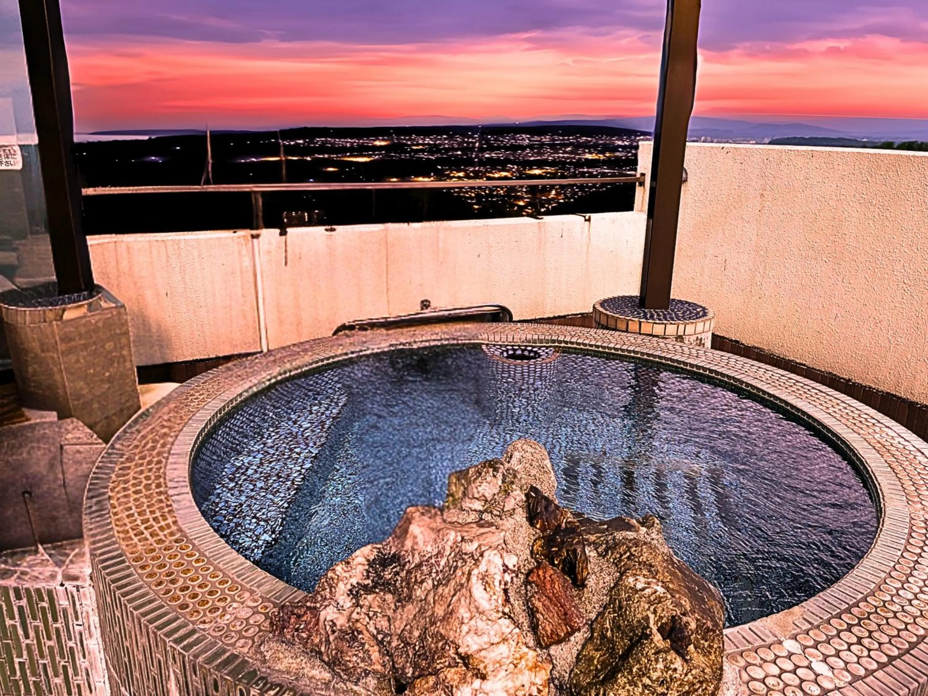 Natural landscape in Takasago Onsen