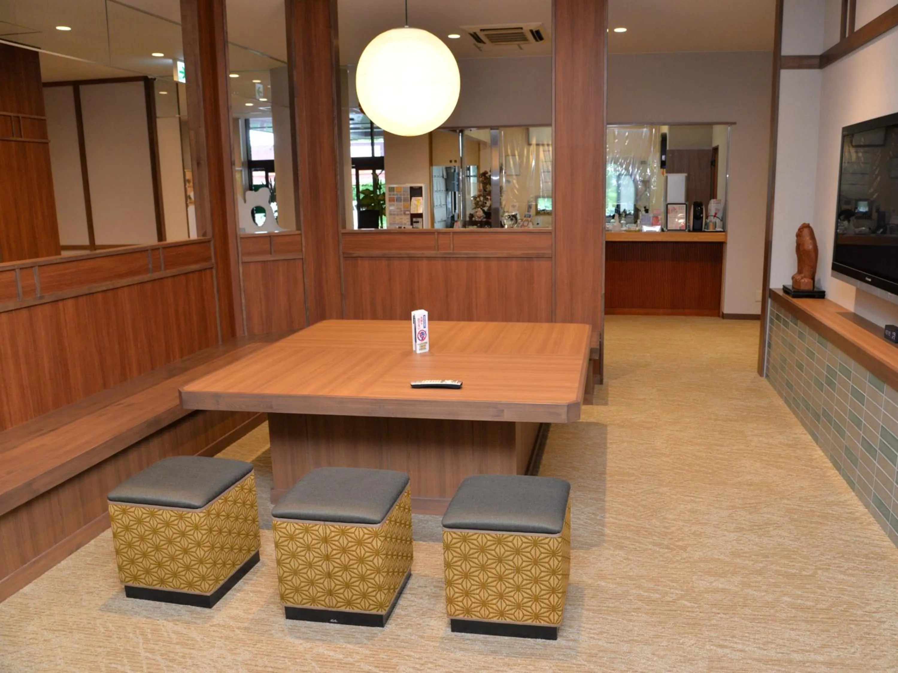 Lobby or reception in Takasago Onsen