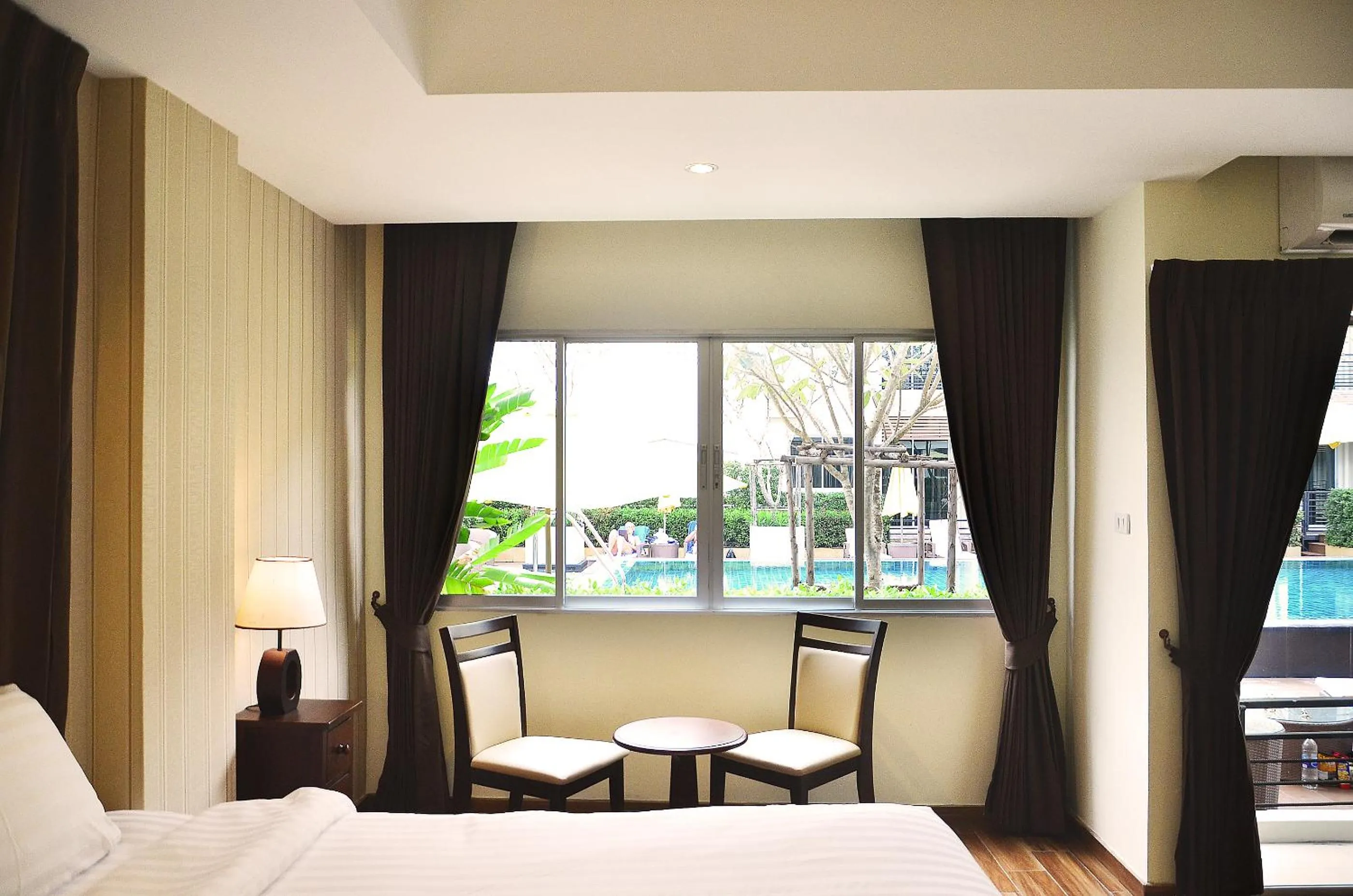 Bedroom, Bed in Suvarnabhumi Ville Airport Hotel