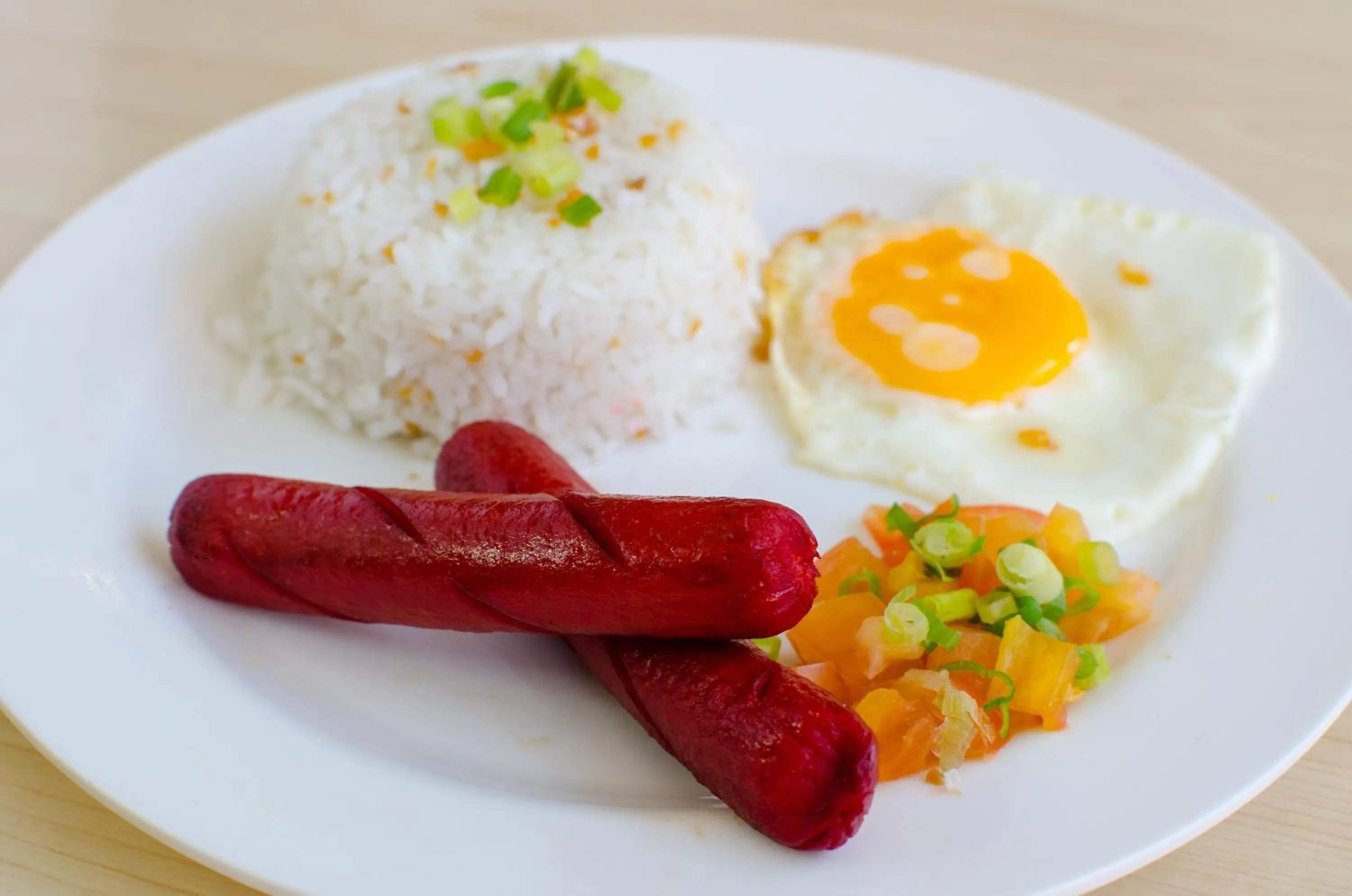 Asian breakfast in Madison Hotel PHL