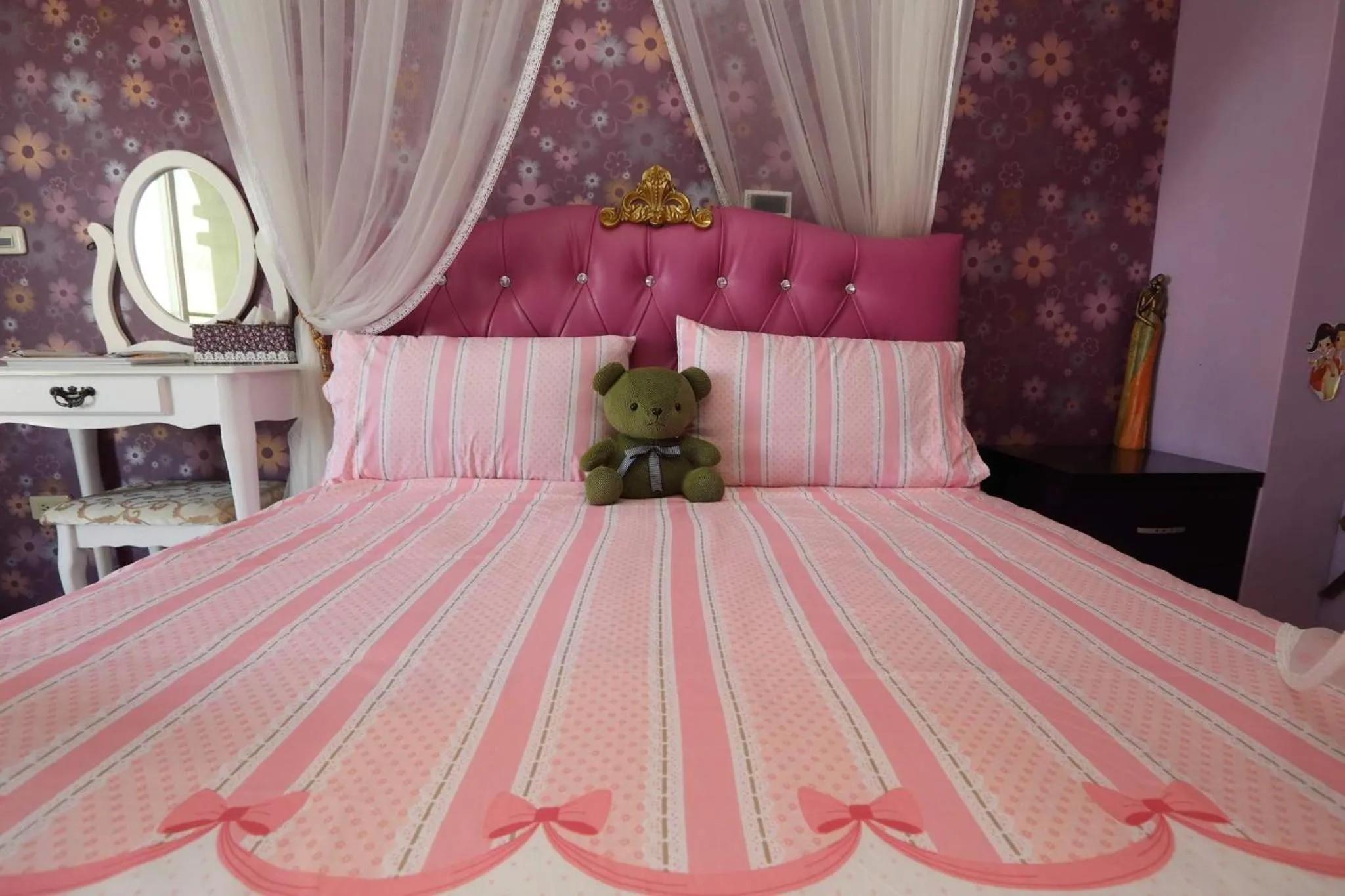 Bed in Mei Lun Xi Pan Homestay