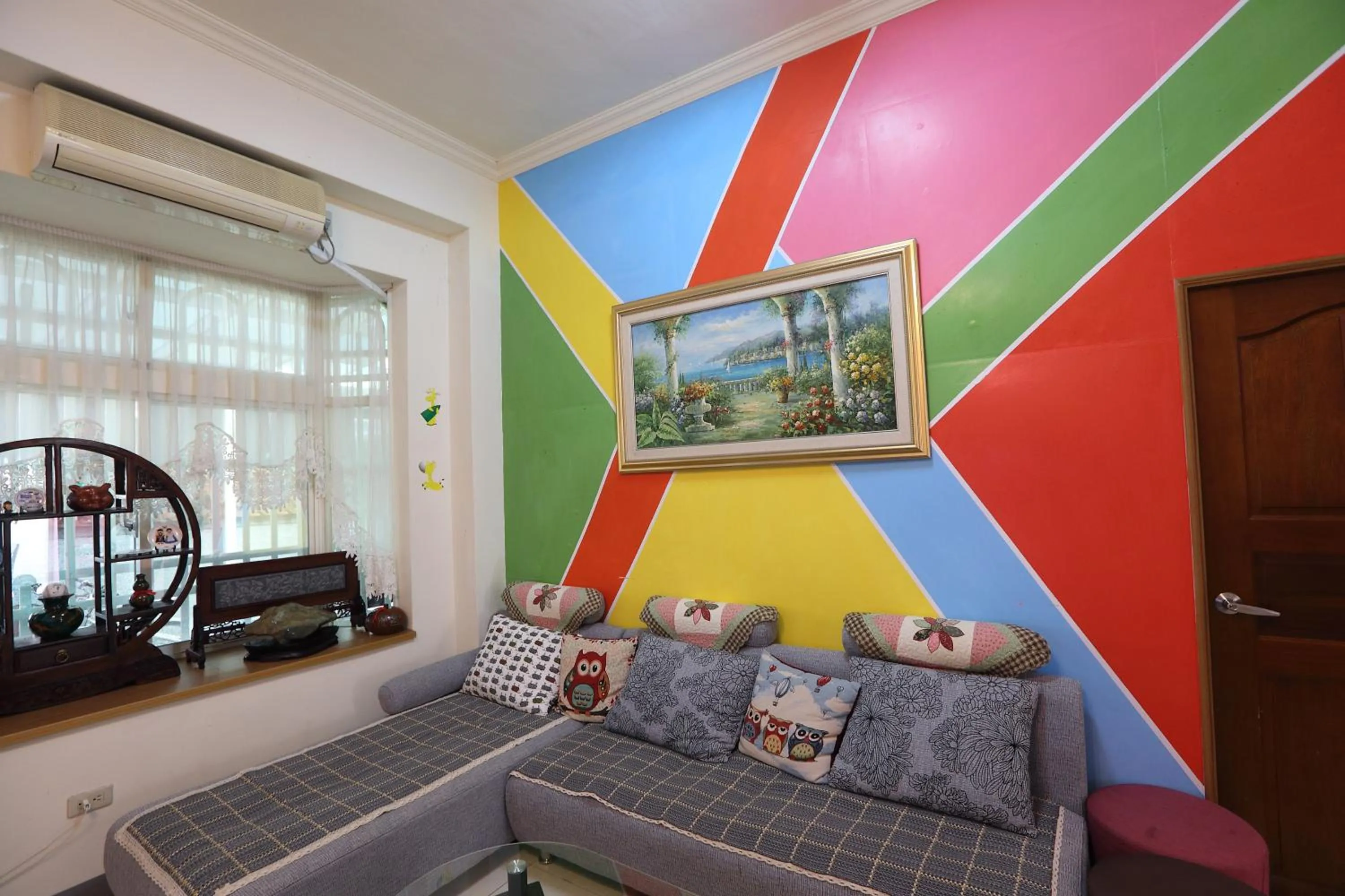 Communal lounge/ TV room in Mei Lun Xi Pan Homestay