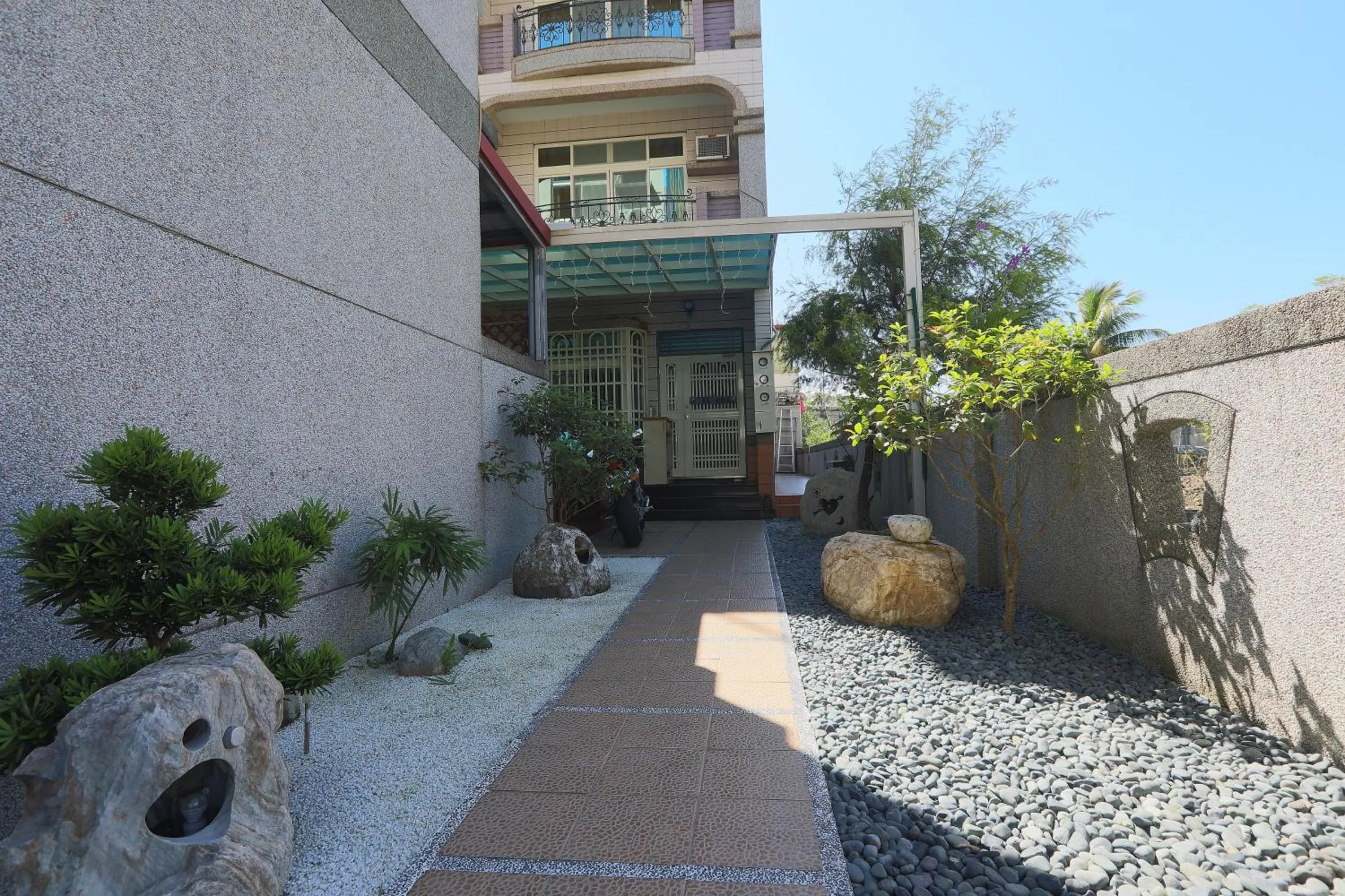 Facade/entrance in Mei Lun Xi Pan Homestay