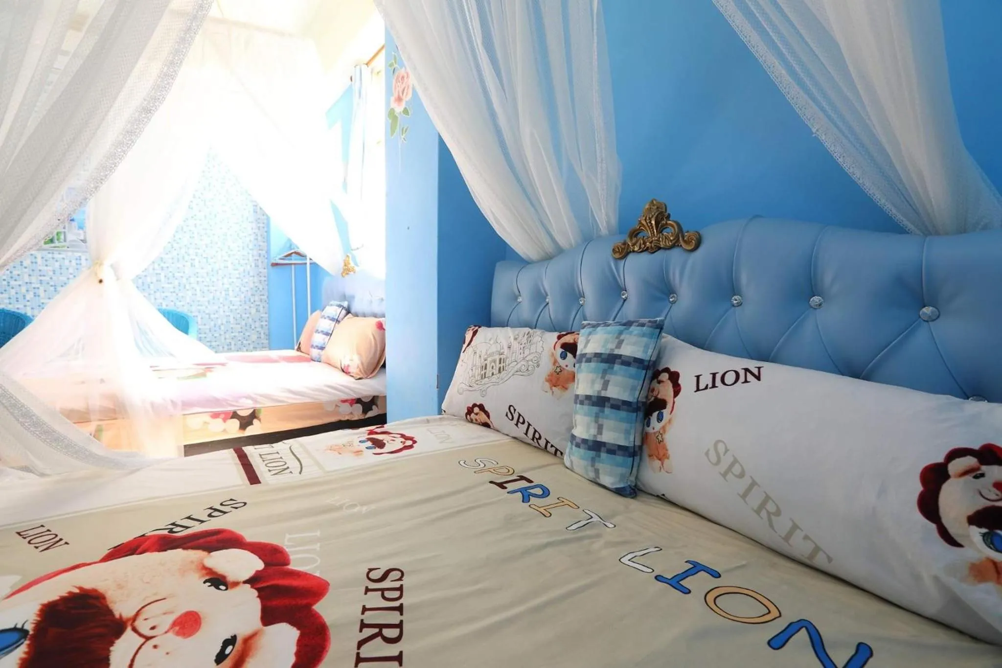 Bed in Mei Lun Xi Pan Homestay