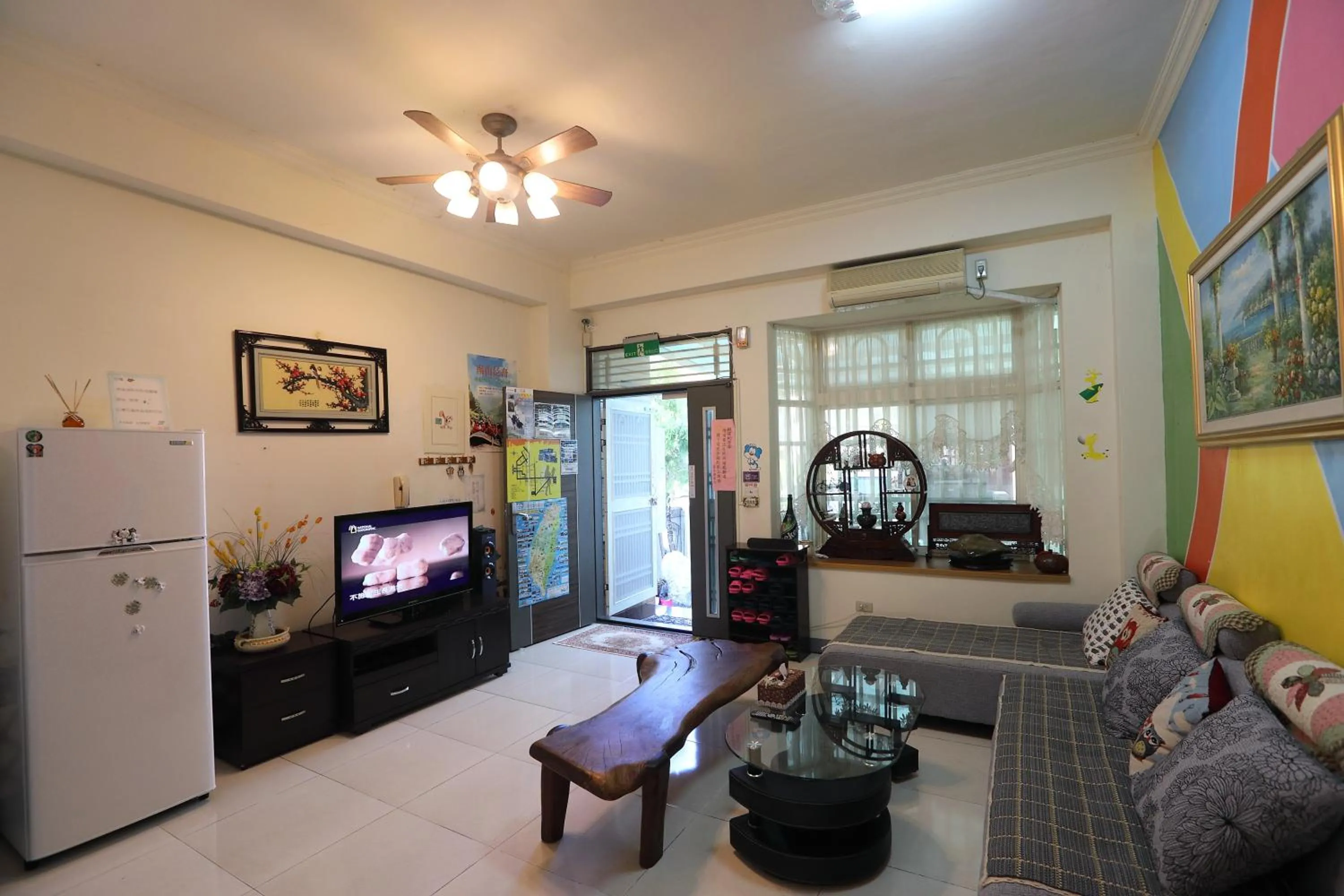 Lobby or reception in Mei Lun Xi Pan Homestay