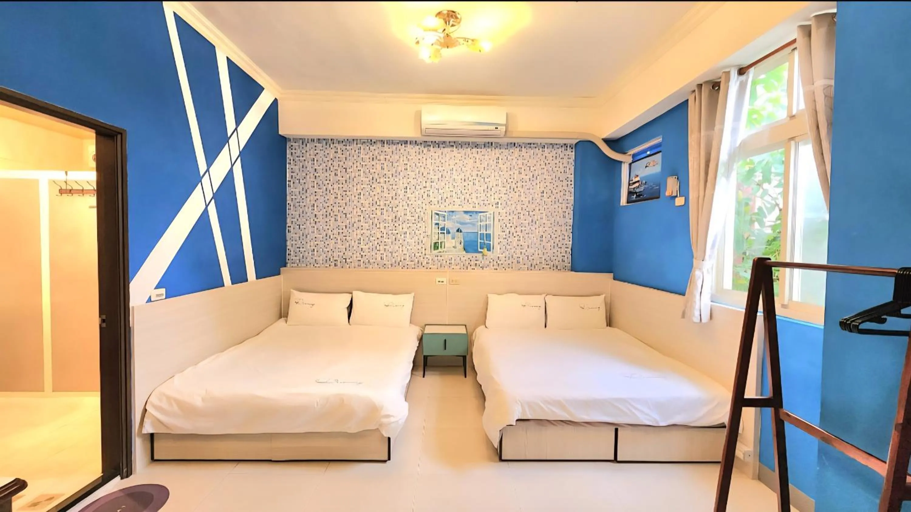 Bed in Mei Lun Xi Pan Homestay