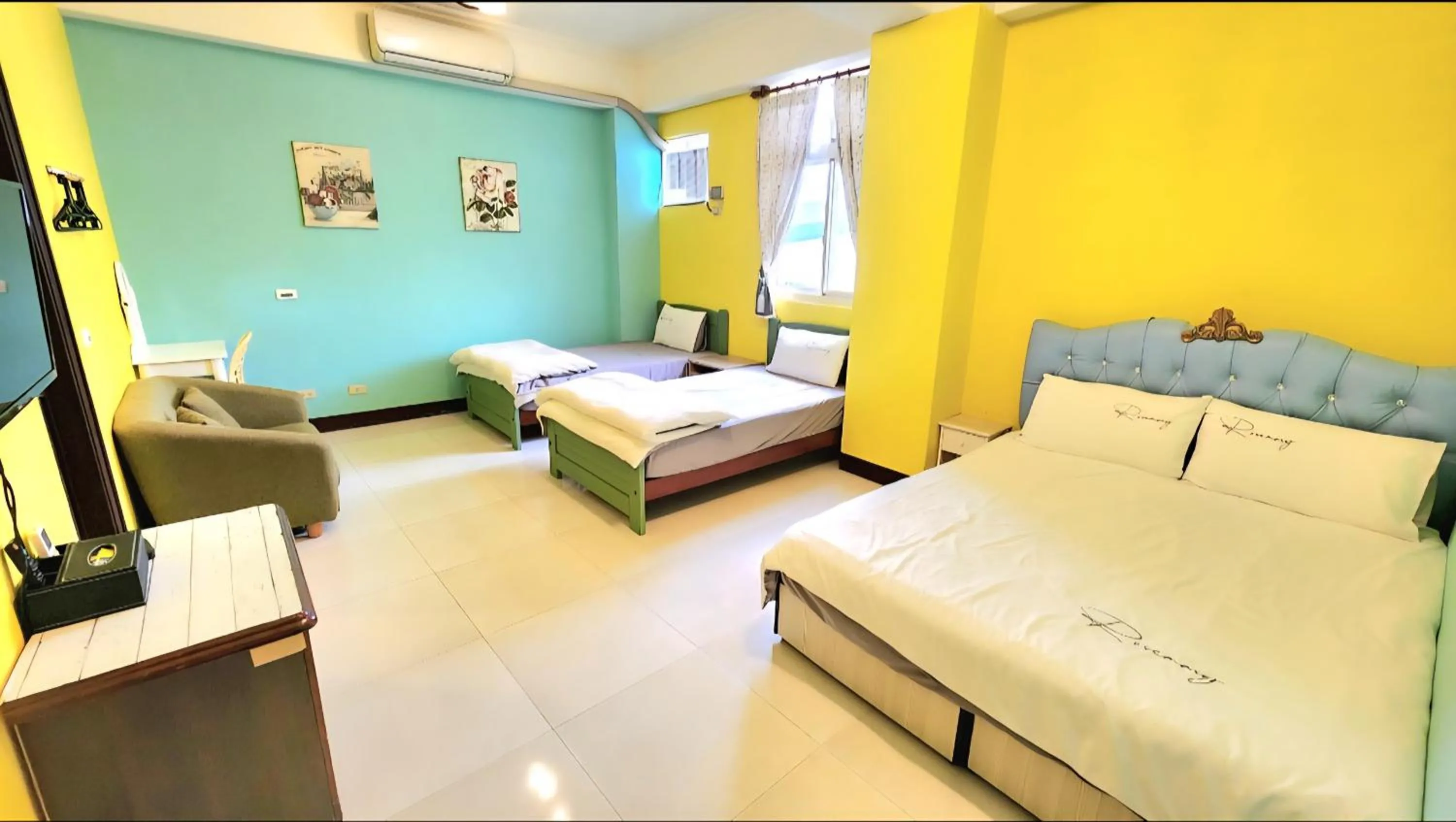 Bed in Mei Lun Xi Pan Homestay