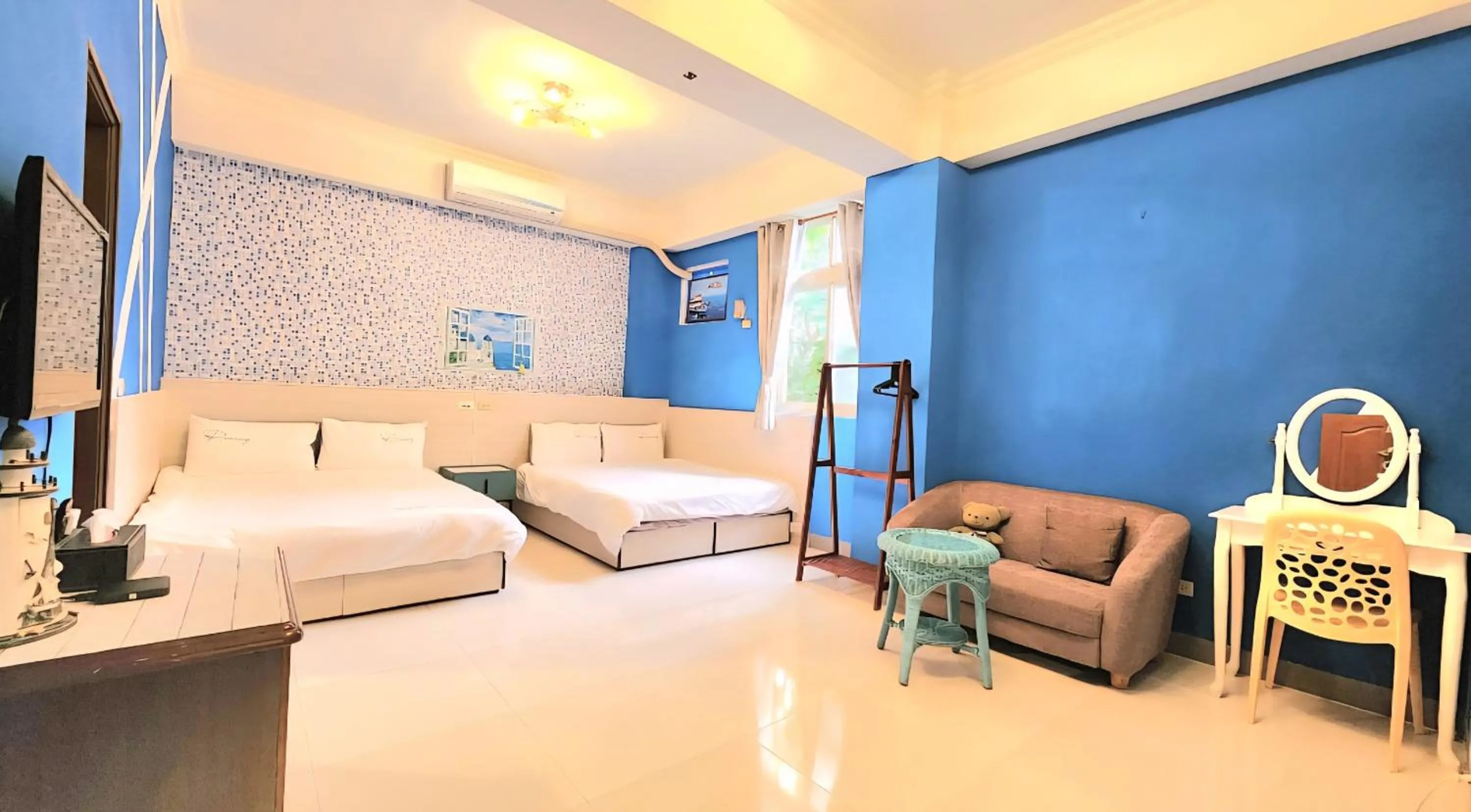 Bed in Mei Lun Xi Pan Homestay