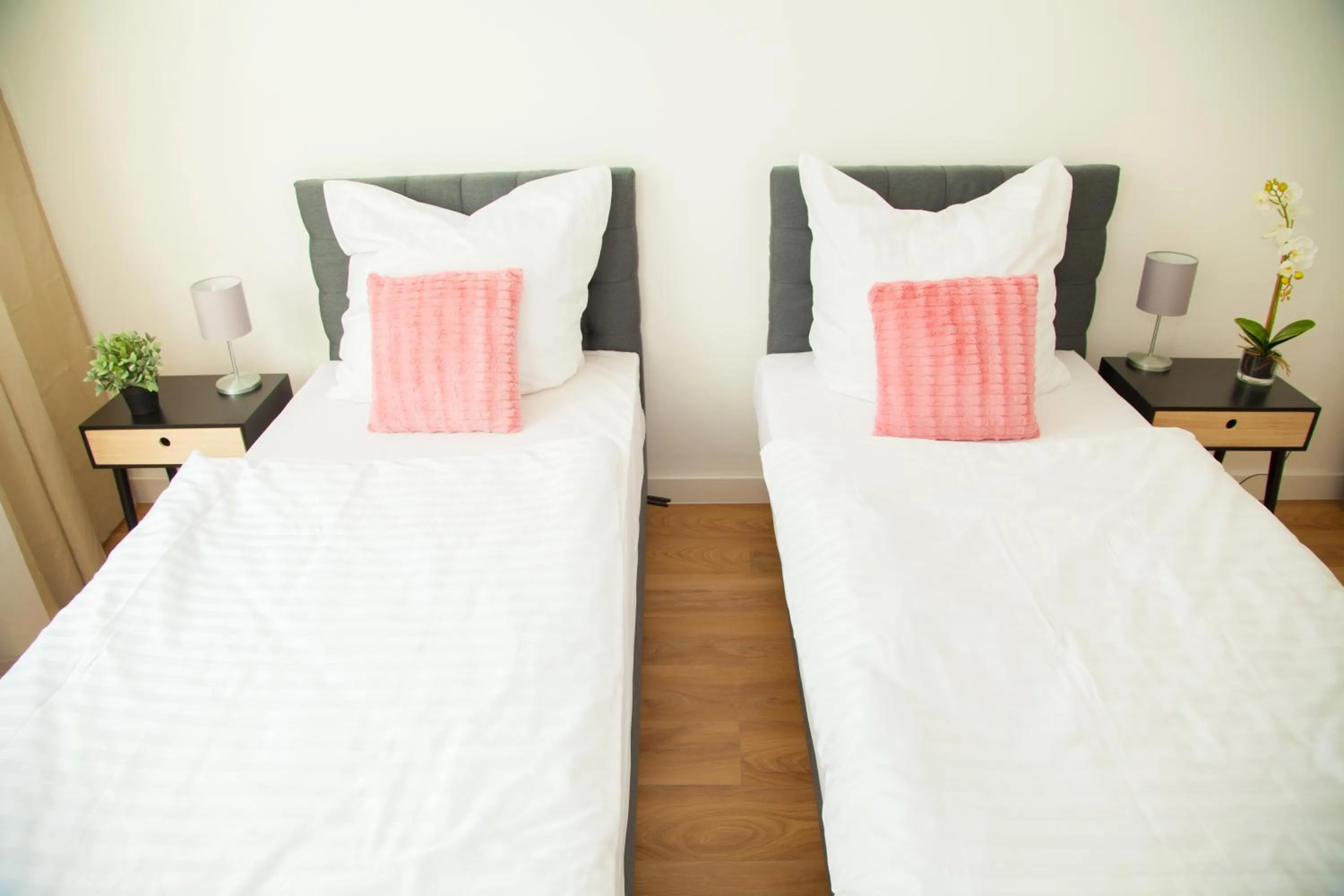 Bedroom, Bed in Apartment Haus Heidelberg