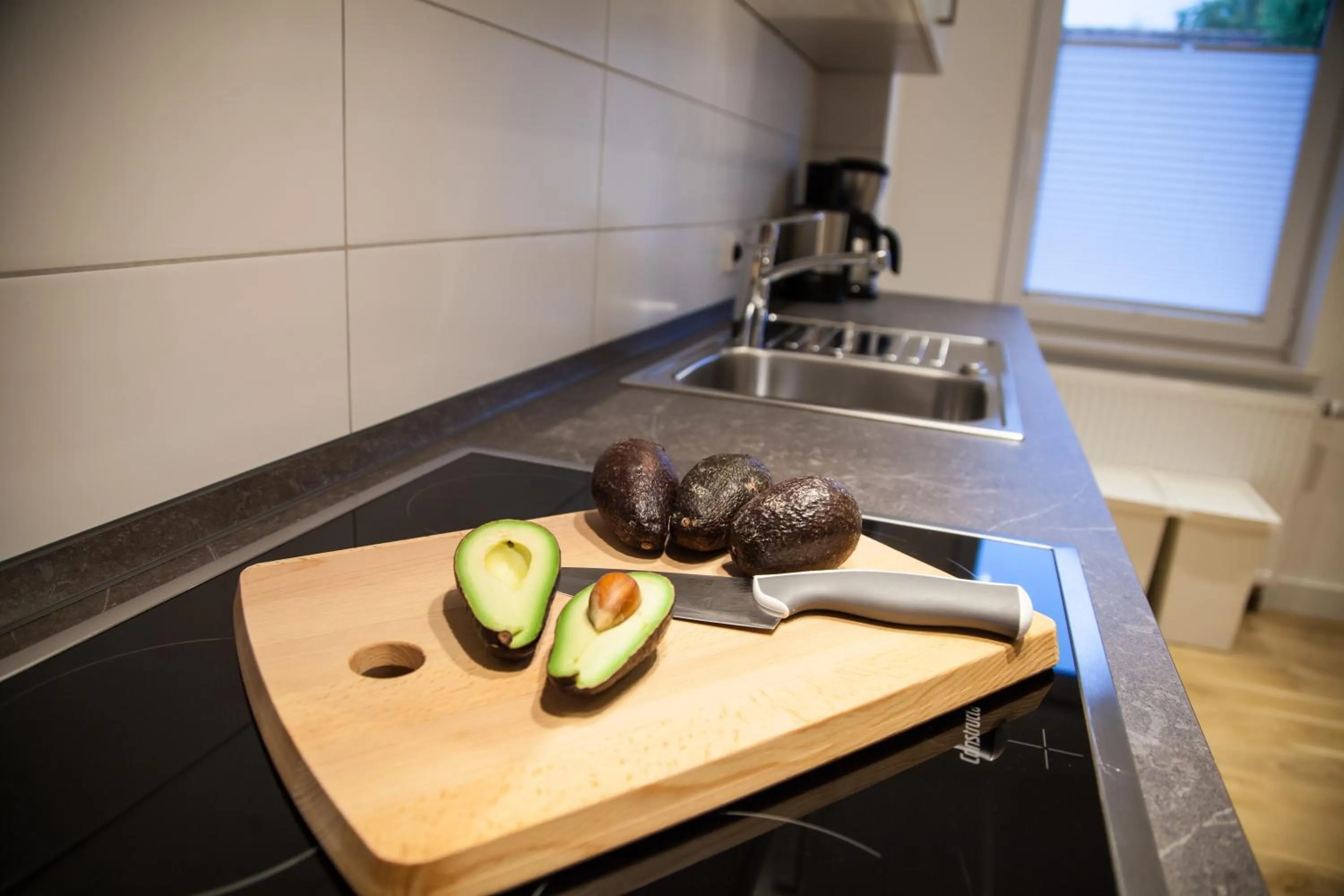 Kitchen or kitchenette in Apartment Haus Heidelberg