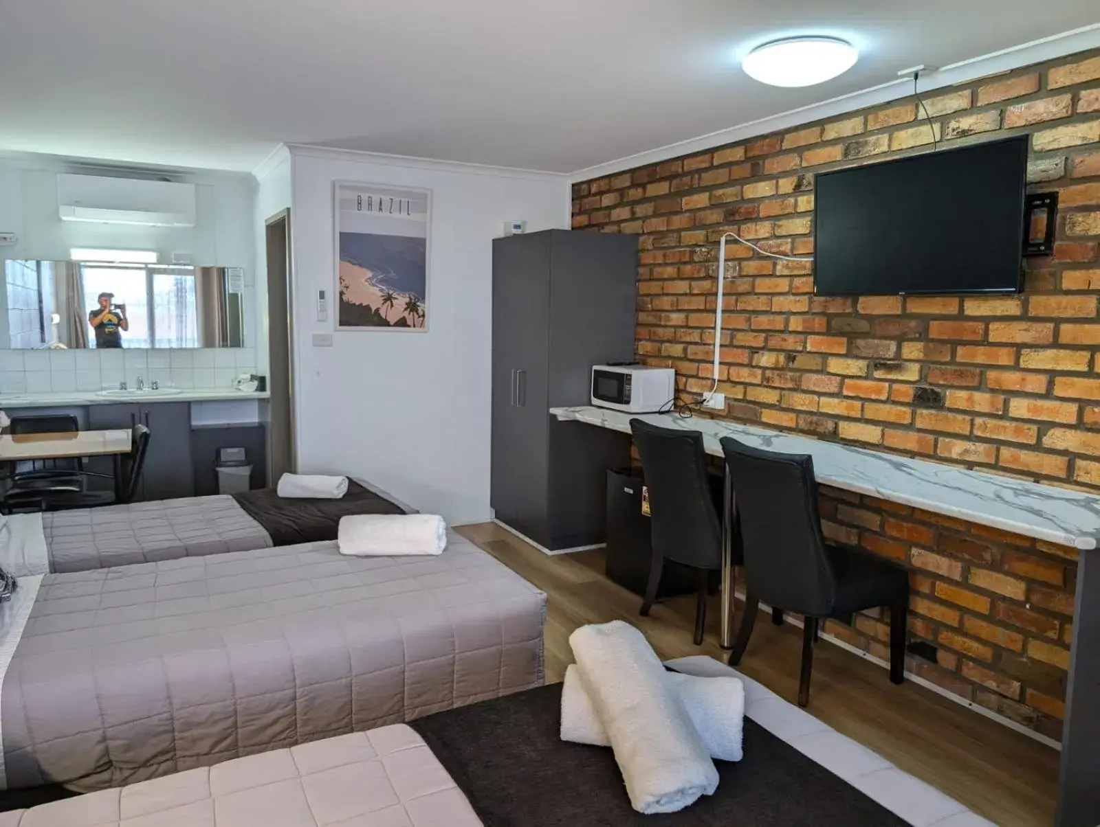 Bed in Morwell Parkside Motel Bed in Morwell Parkside Motel