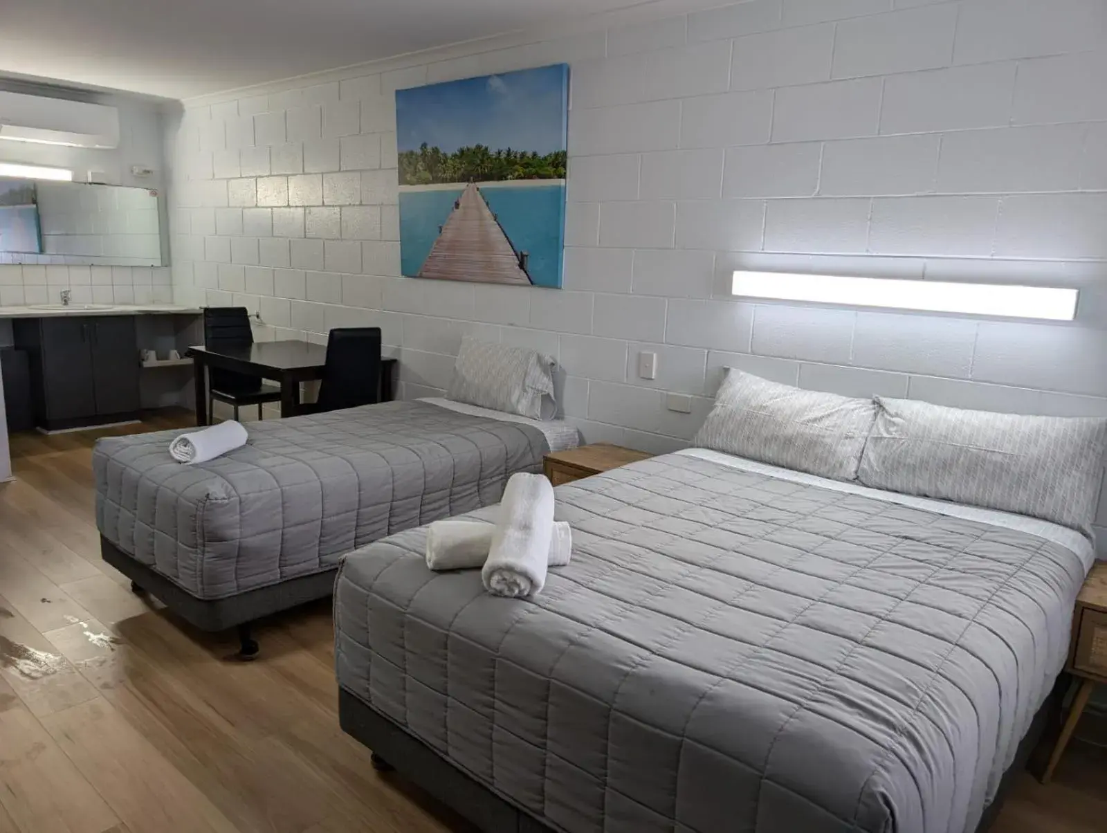 Bed in Morwell Parkside Motel Bed in Morwell Parkside Motel