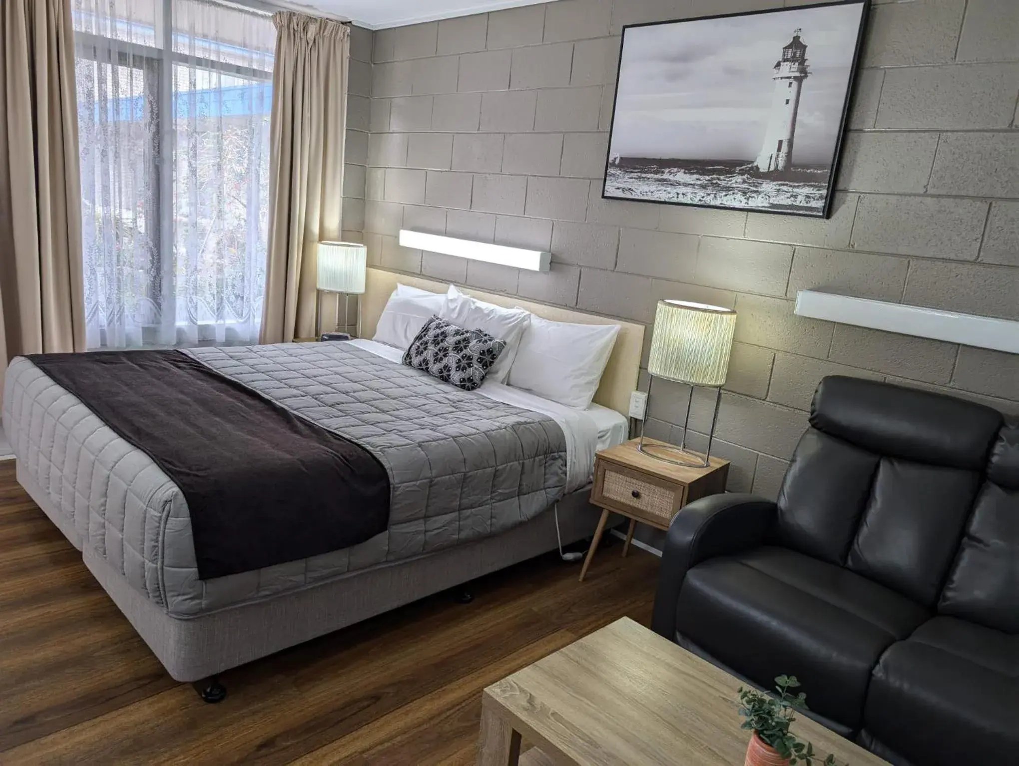 Bedroom, Bed in Morwell Parkside Motel Bedroom, Bed in Morwell Parkside Motel