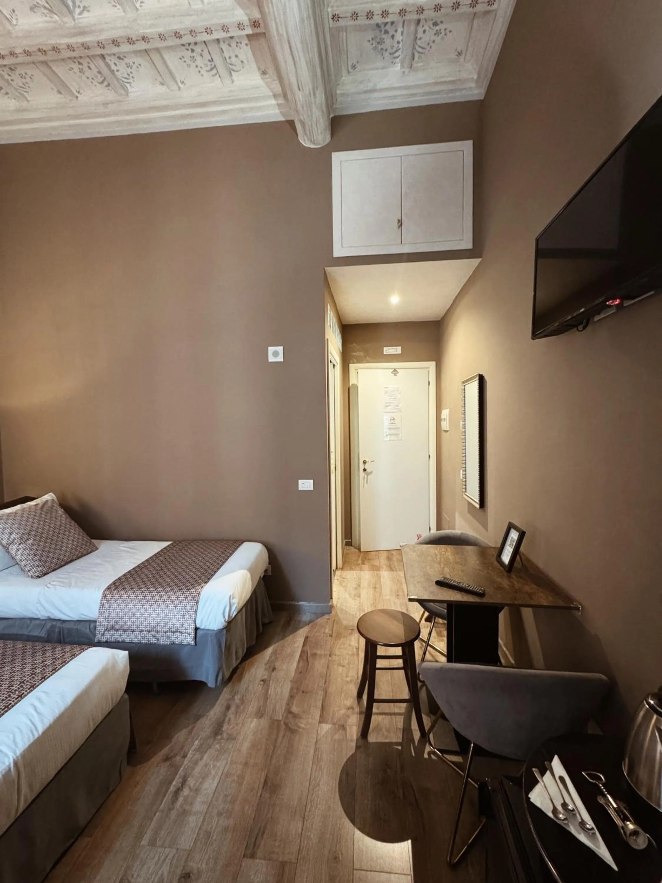 Bed in Residenza Sciarra Suites