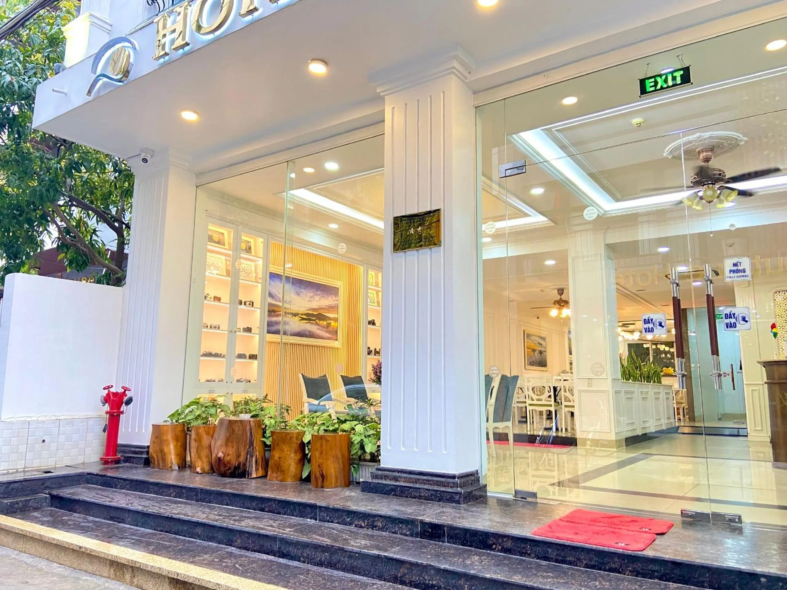 Balcony/Terrace in Hotel La Perle