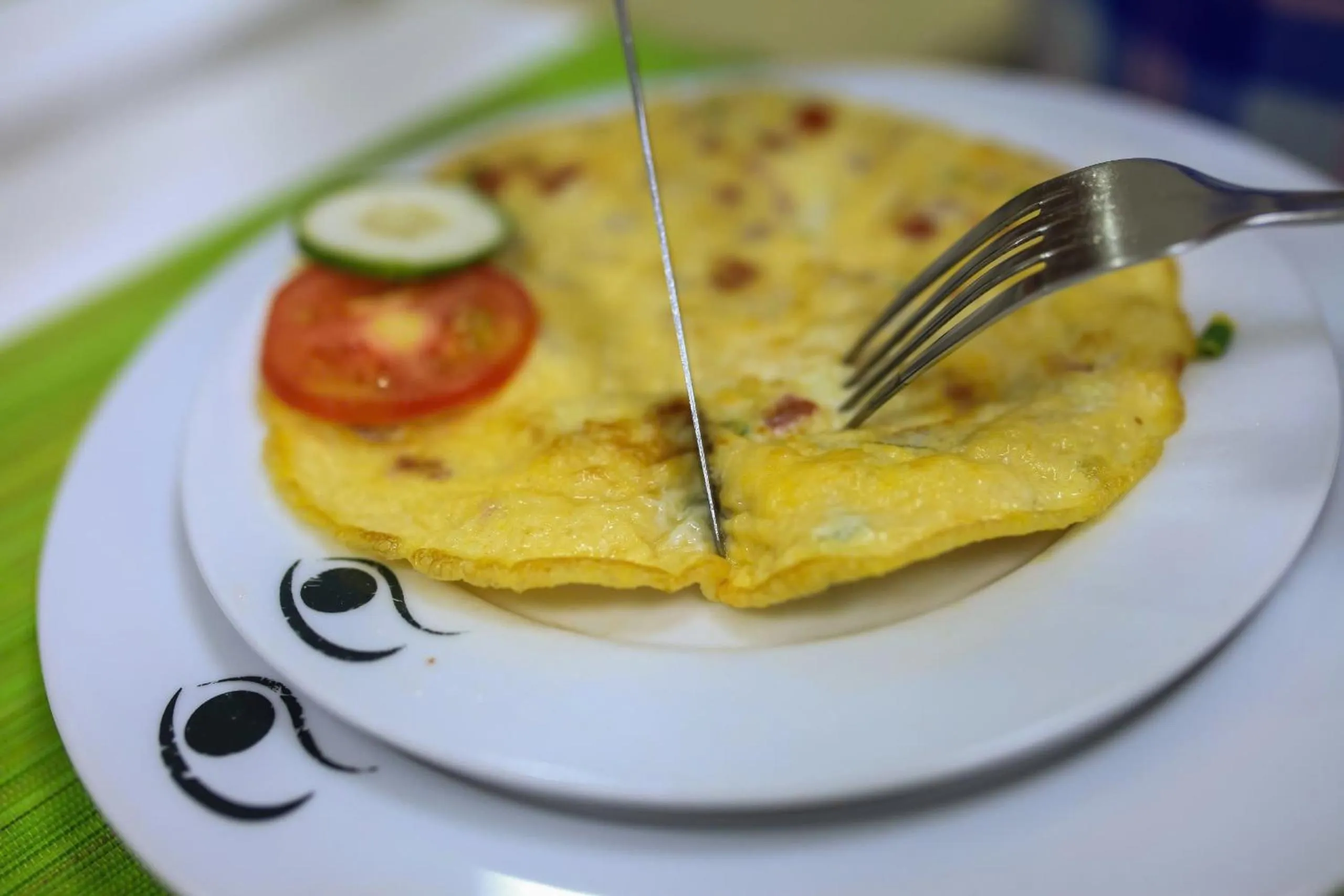 Food in Hotel La Perle