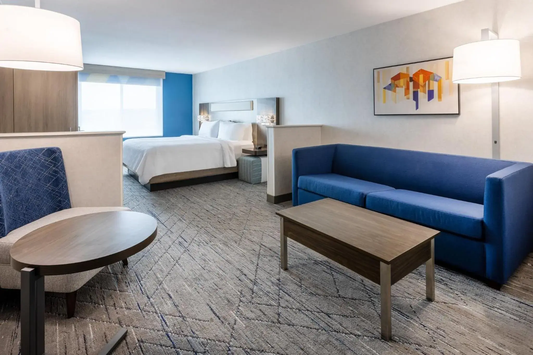 King Suite with Sofa Bed in Holiday Inn Express & Suites Dewitt - Syracuse by IHG King Suite with Sofa Bed in Holiday Inn Express & Suites Dewitt - Syracuse by IHG