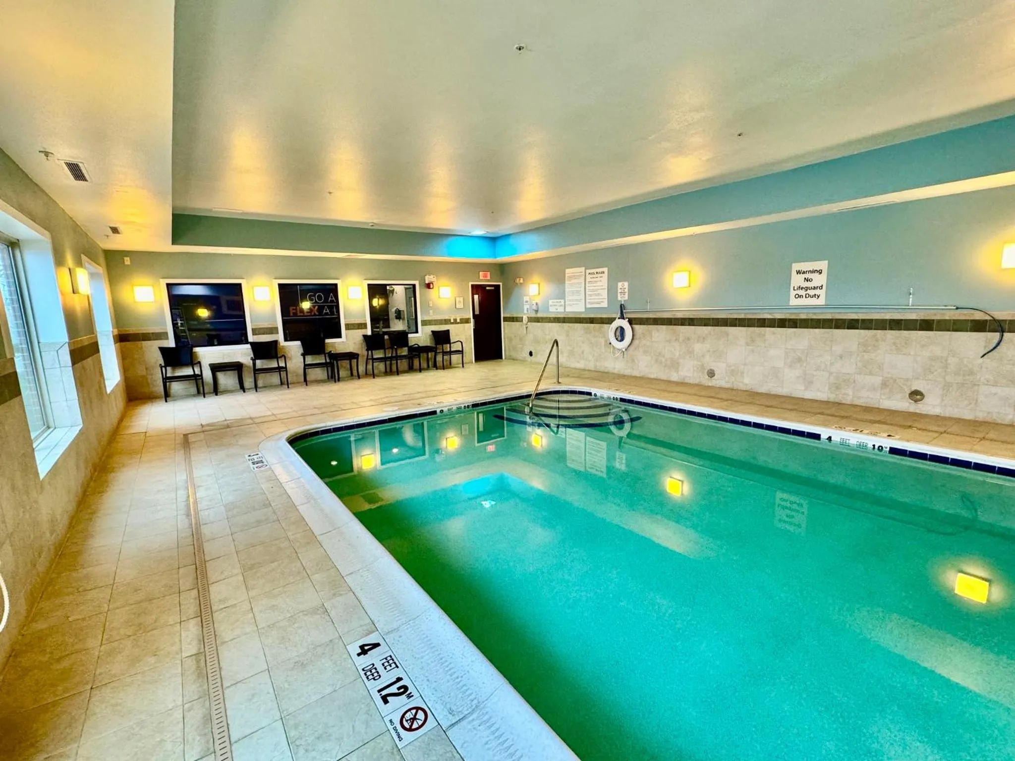 Swimming pool in Holiday Inn Express & Suites Dewitt - Syracuse by IHG